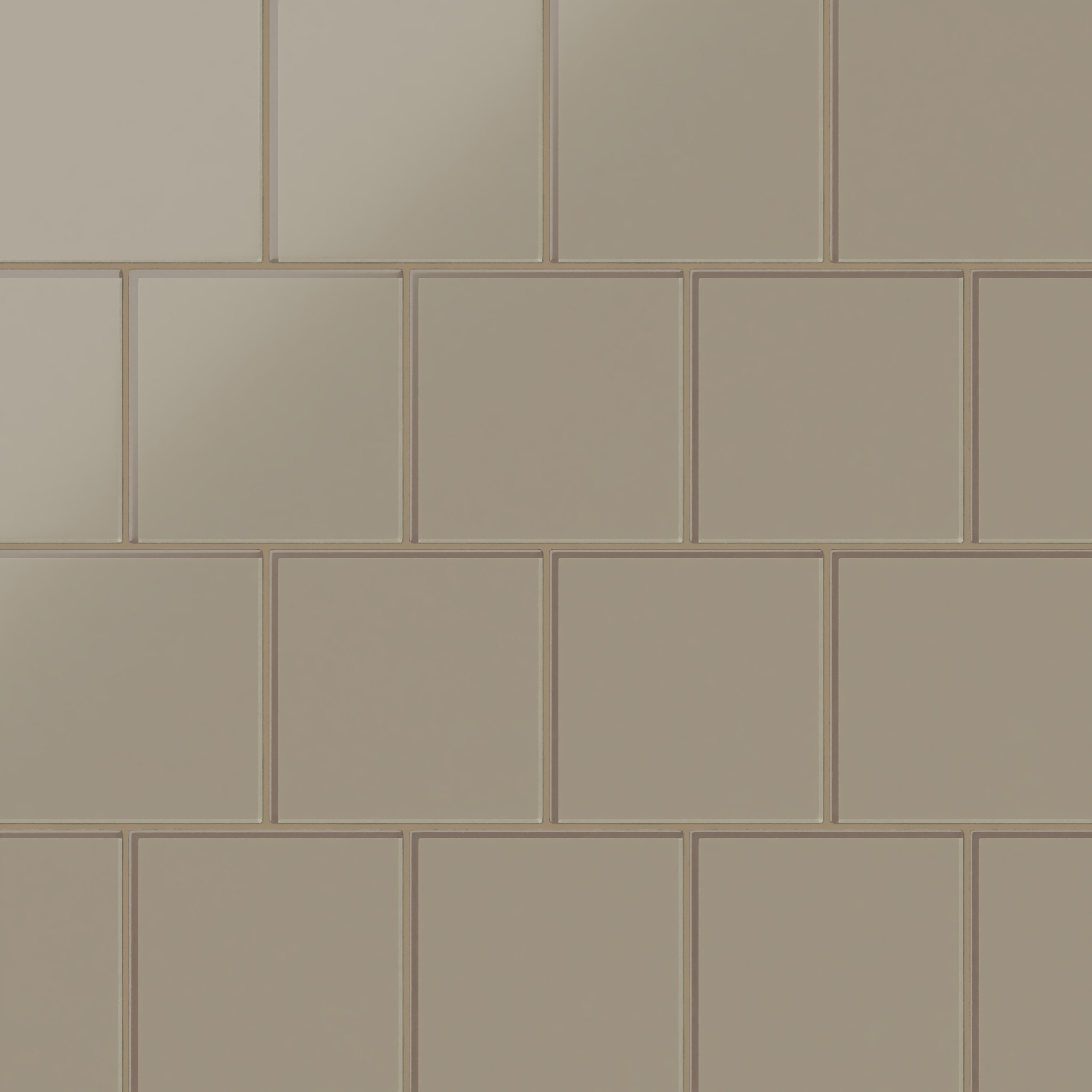 6x6 Glass Tile in Quail Matte