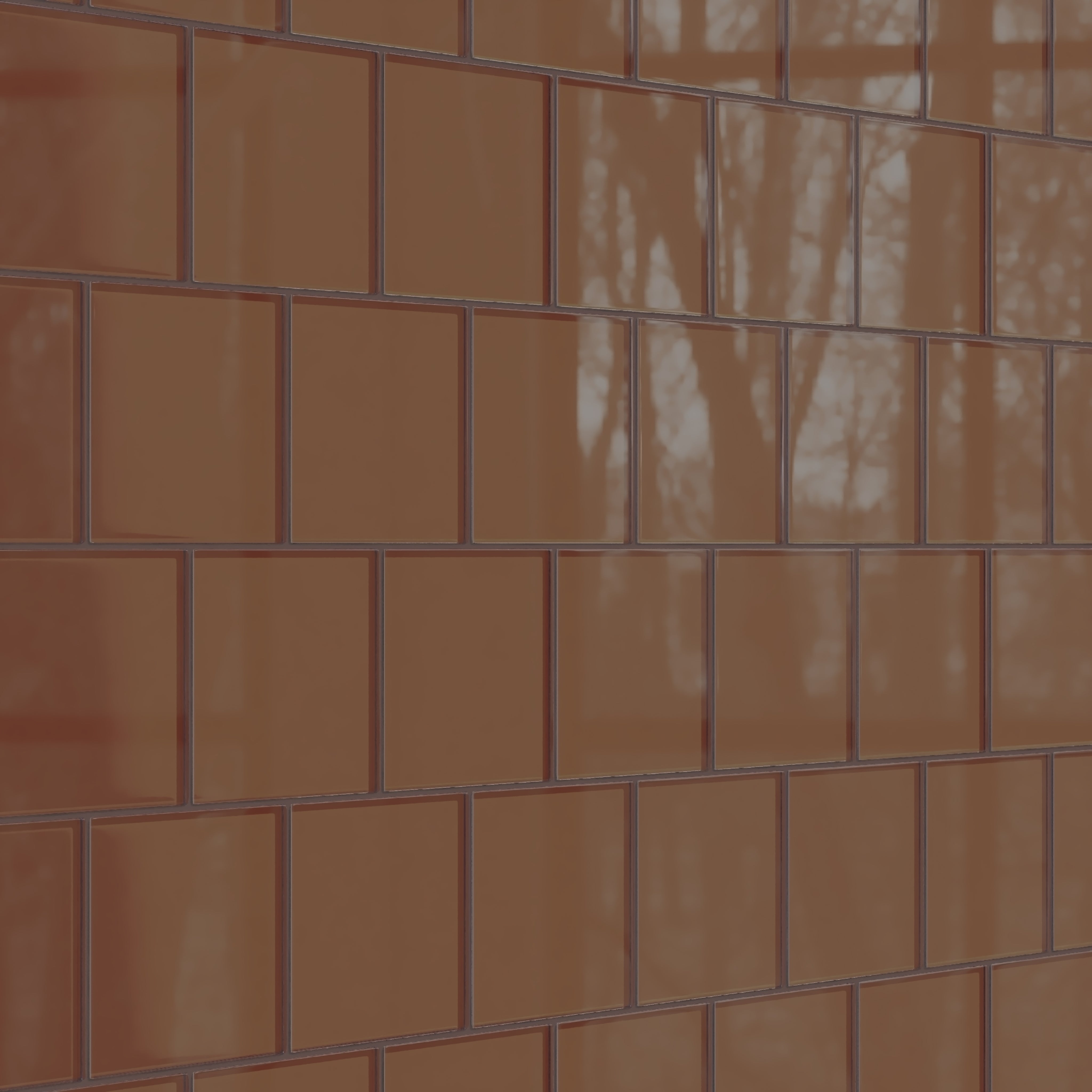 6x6 Glass Tile in Kestrel Gloss