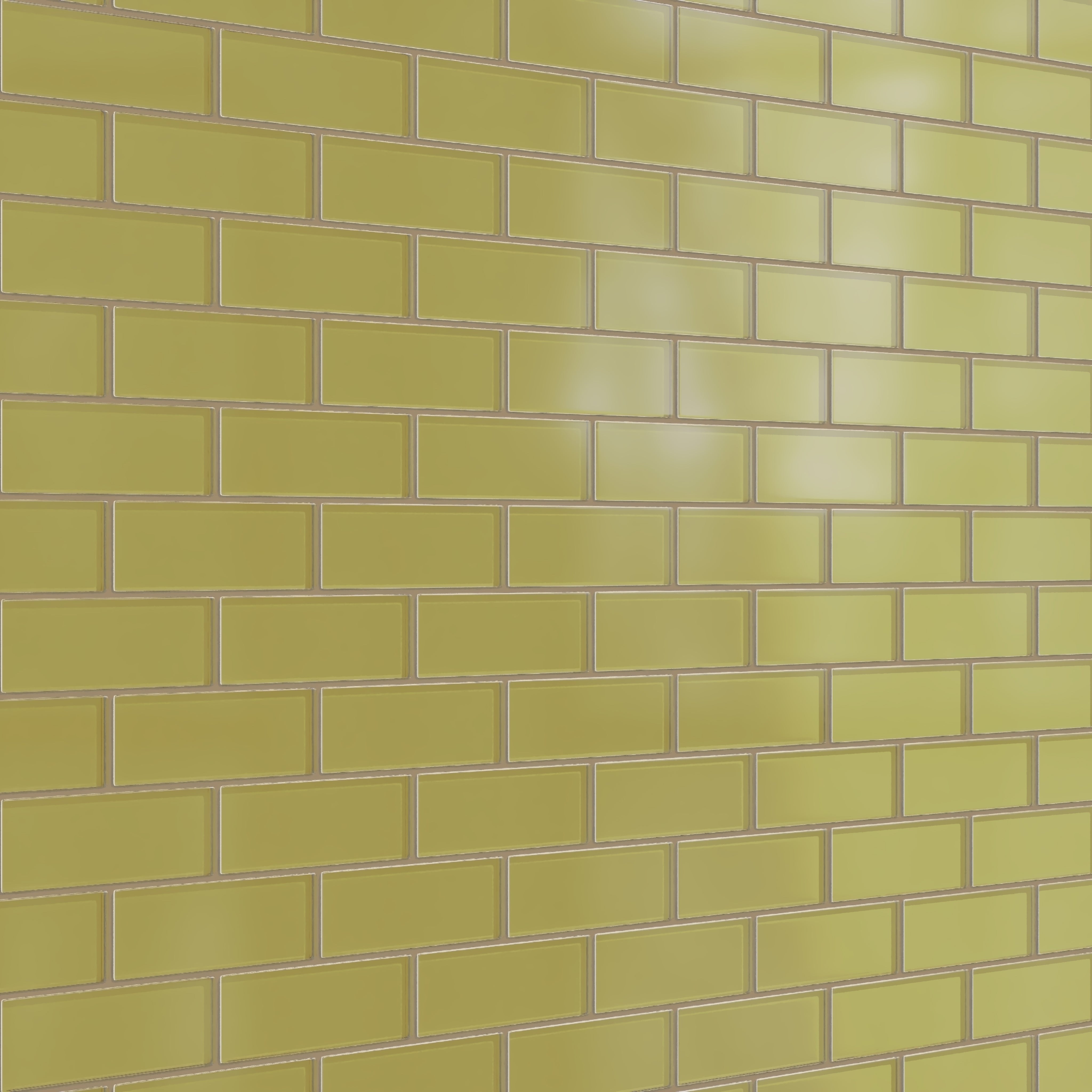 2x6 Glass Tile in Pine Siskin Matte