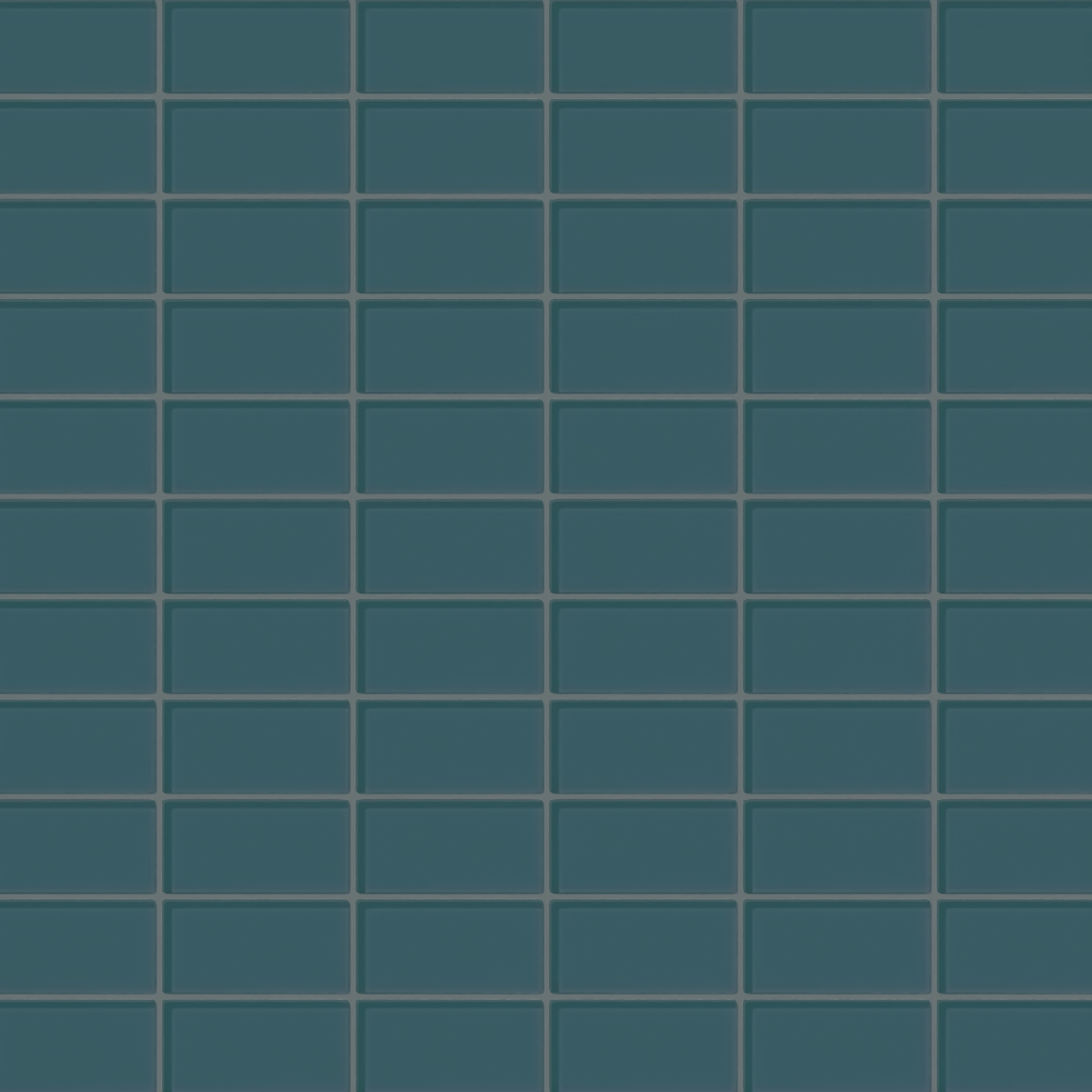 2x4 Straight Set Sheeted Glass Mosaic Tile in Magpie Gloss