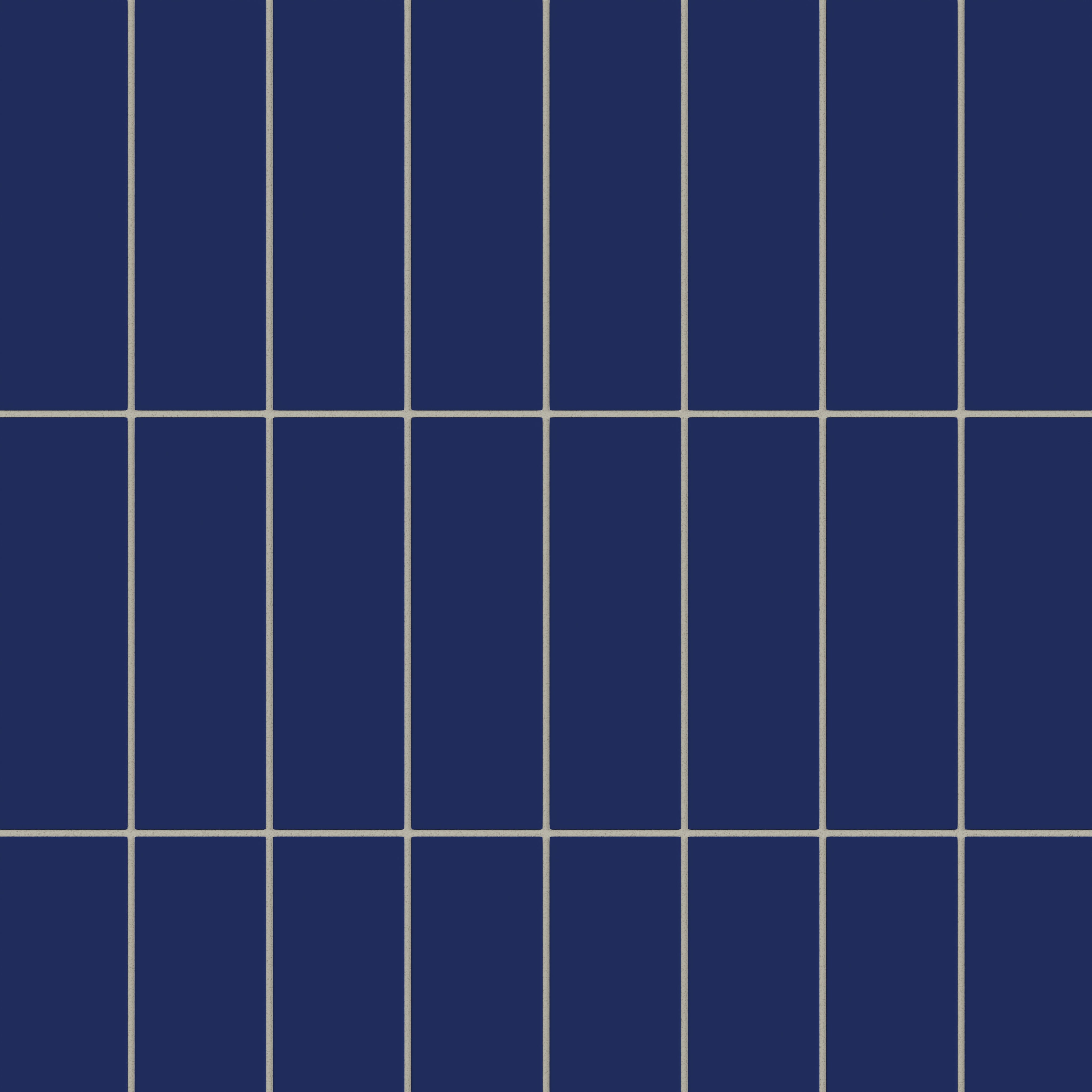 3x9 Natural Press Ceramic Tile in Ultramarine Matte