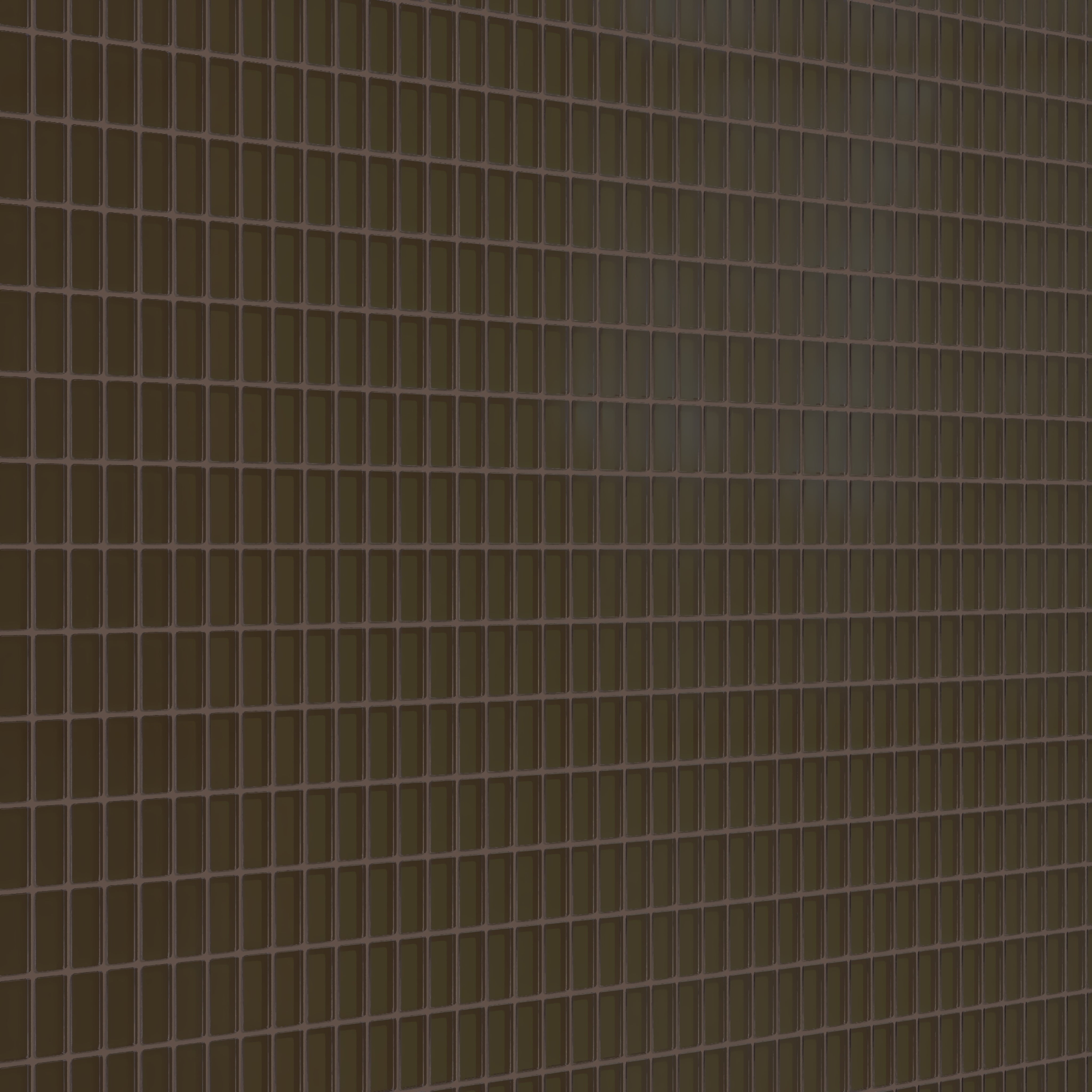 1x2 Straight Set Sheeted Glass Mosaic Tile in Osprey Matte
