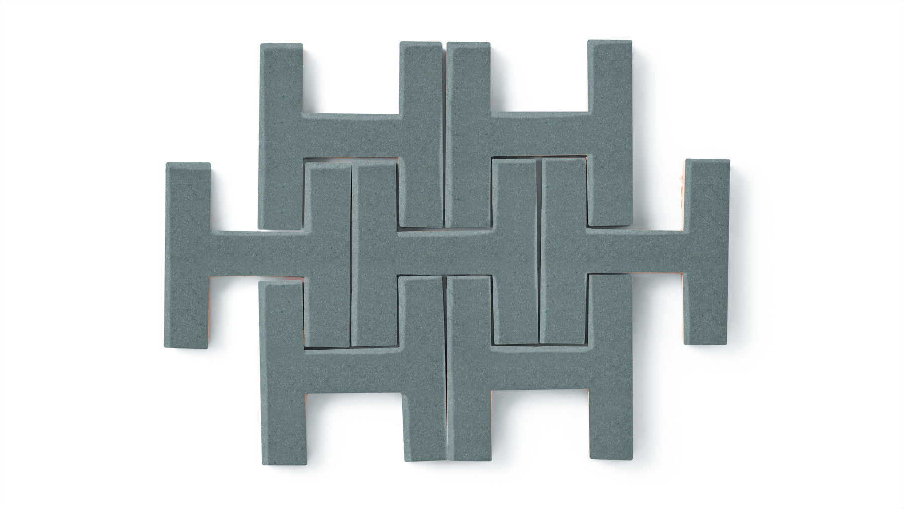 Chaine Homme Original Ceramic Tile in Flagstone Matte