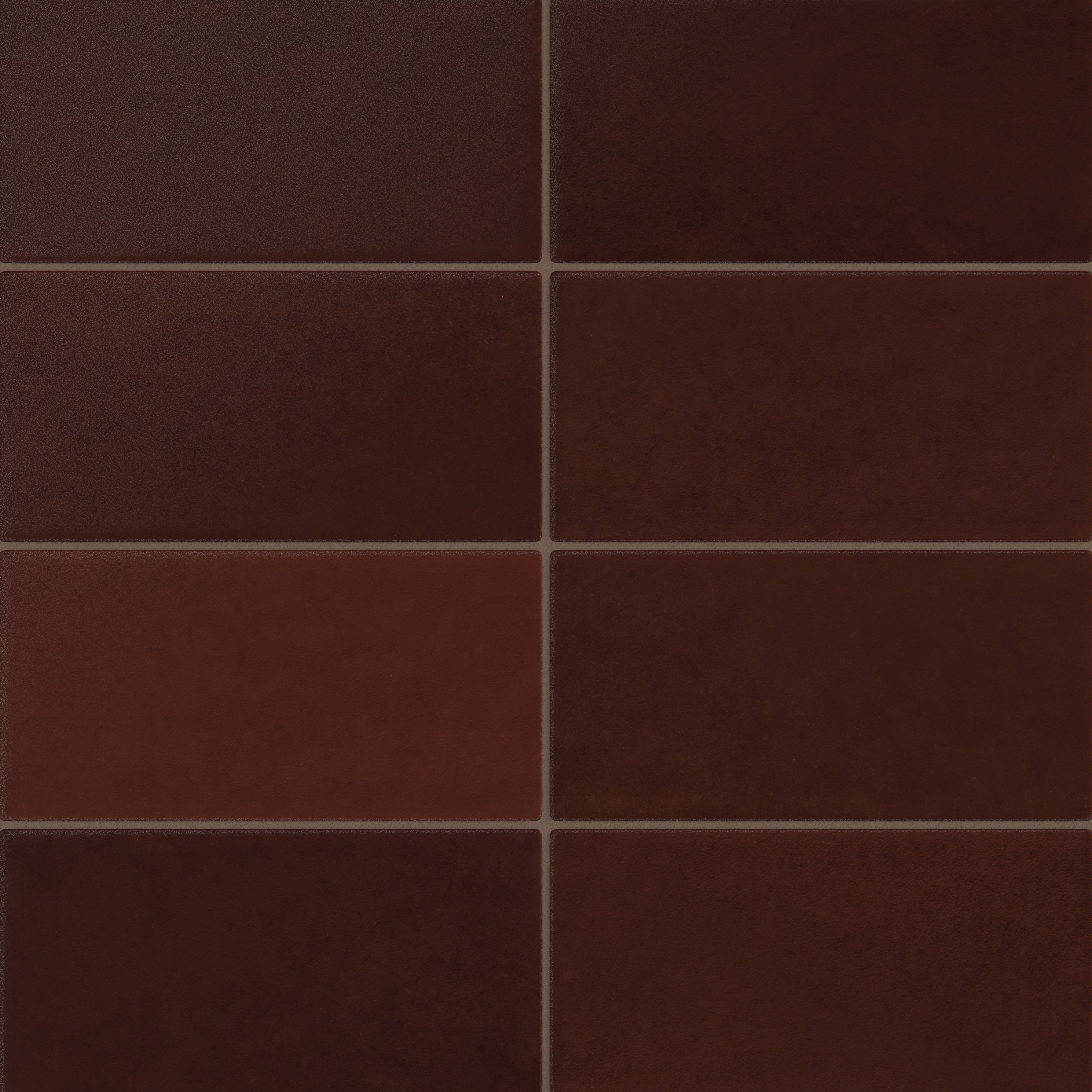 6x12 Original Ceramic Tile in Redwood