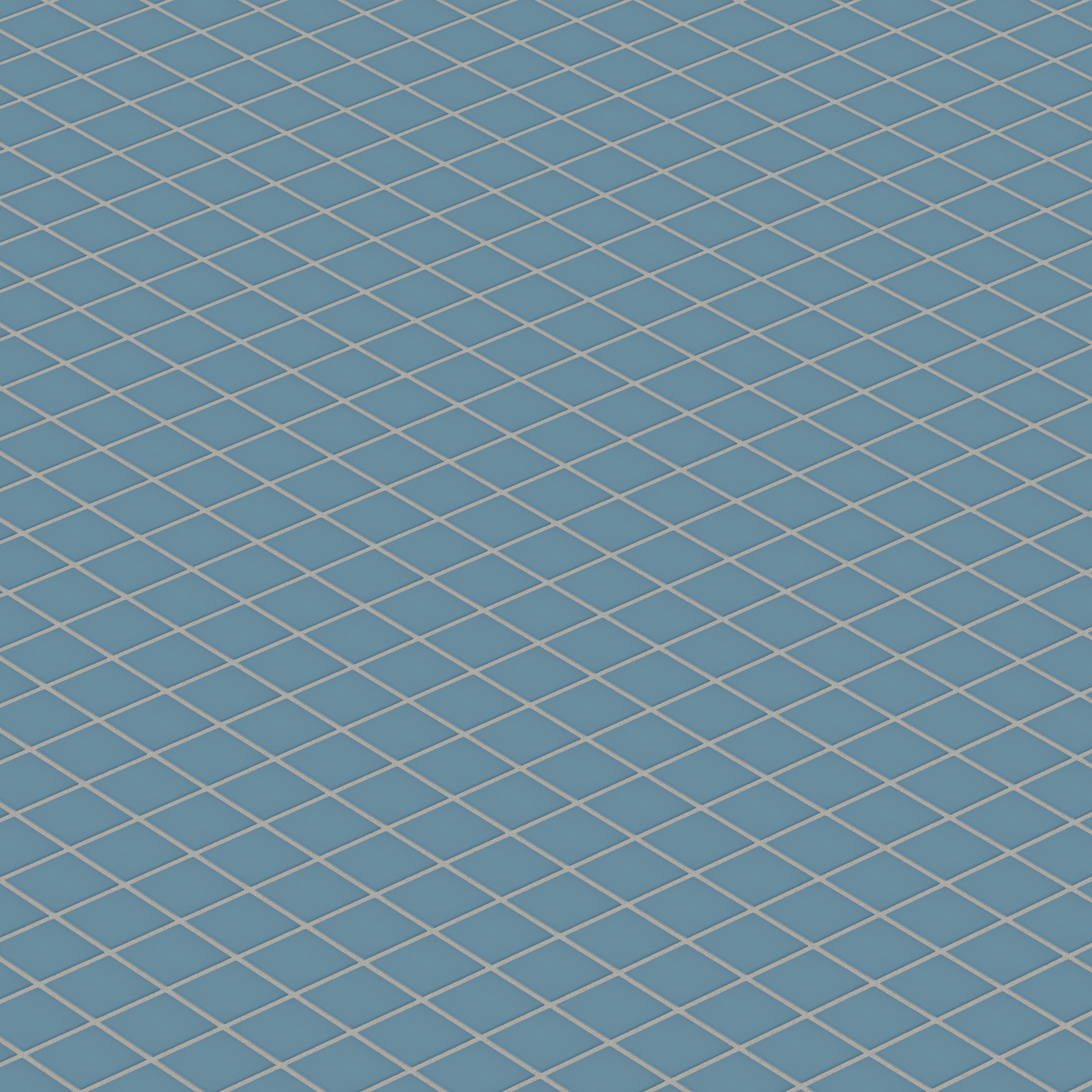 2x2 Straight Set Sheeted Natural Press Ceramic Mosaic Tile in Azurite Matte