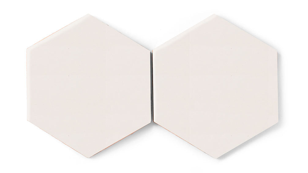 8" Hexagon Original Ceramic Tile in Feldspar Gloss