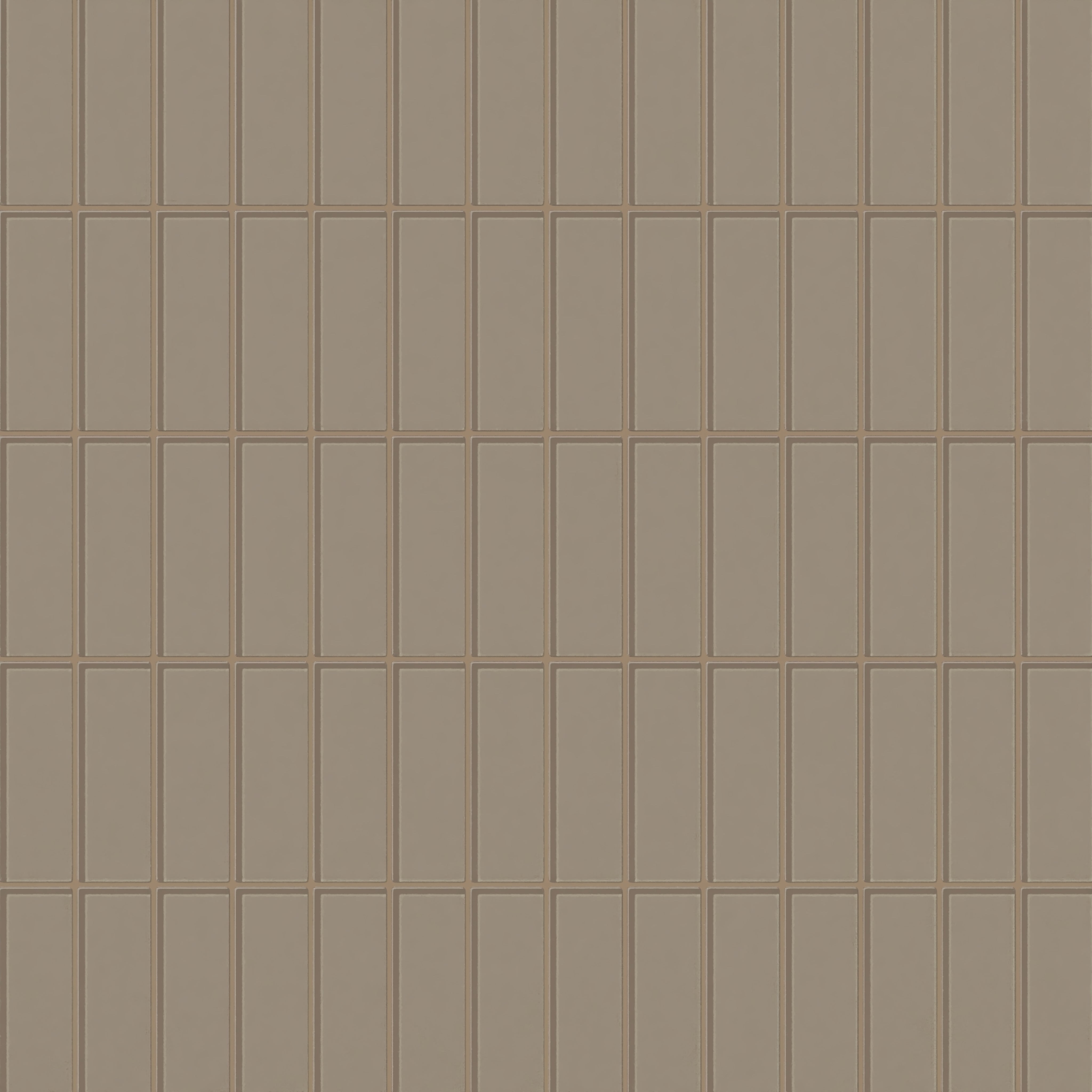 2x6 Glass Tile in Quail Gloss