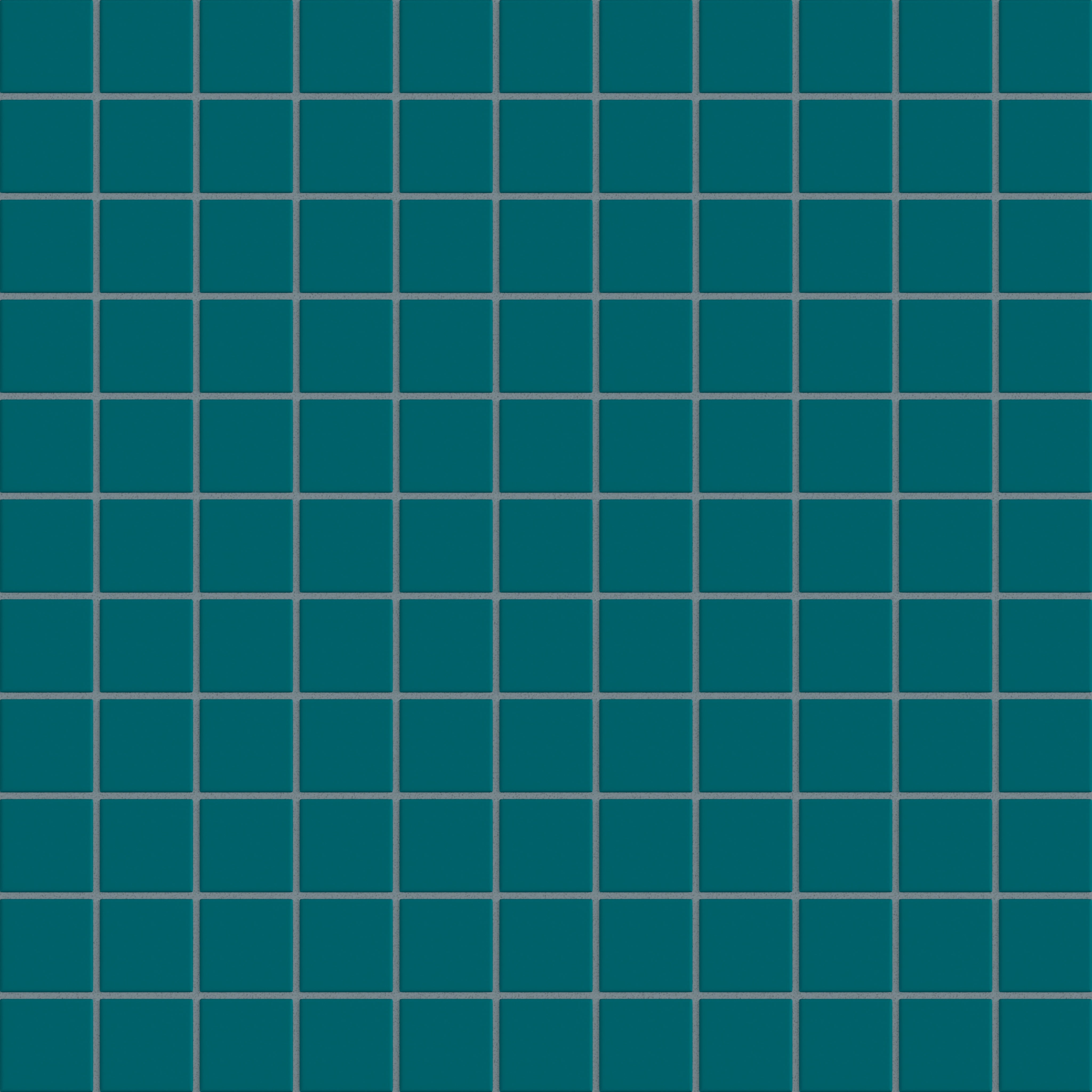 2x2 Straight Set Sheeted Natural Press Ceramic Mosaic Tile in Maya Blue Matte