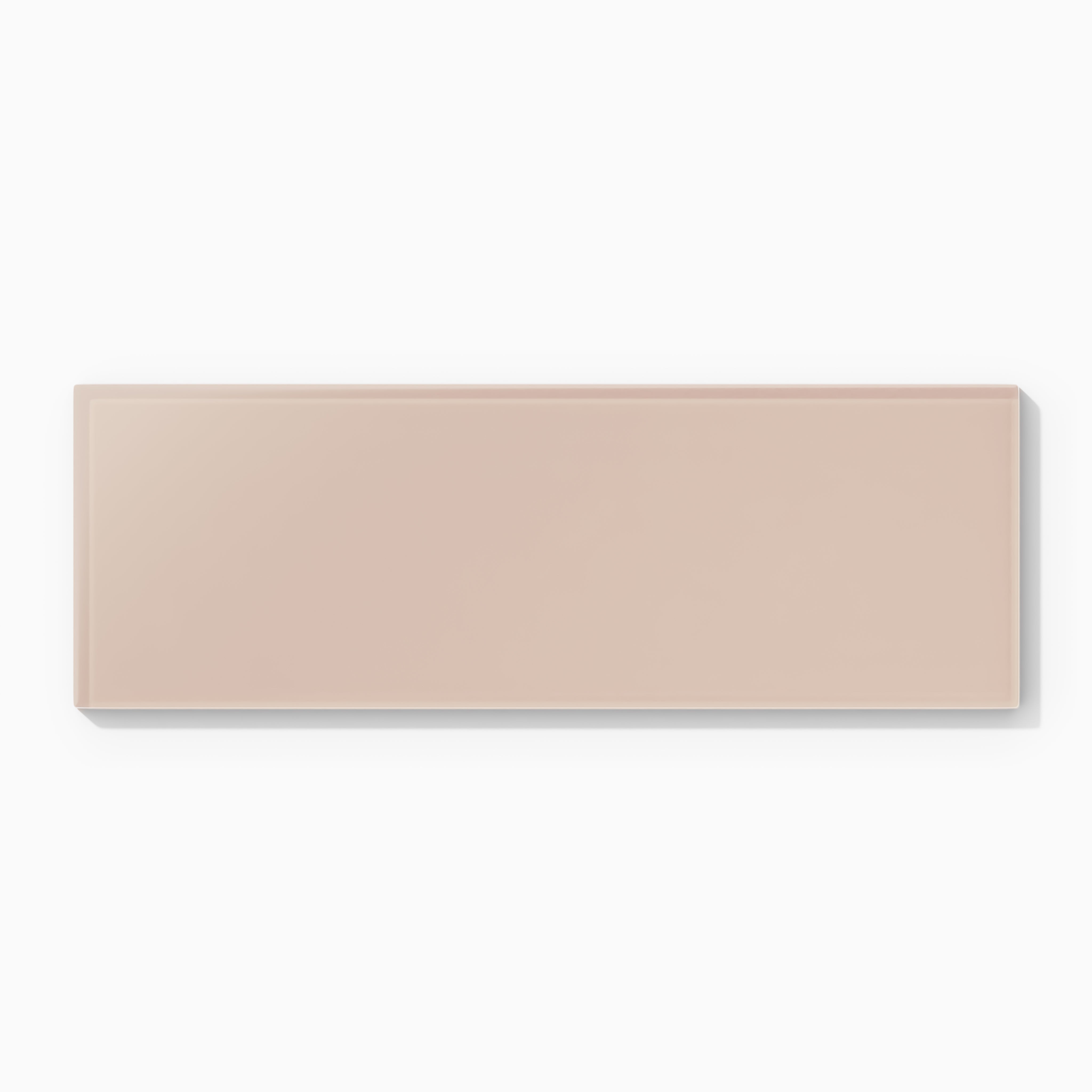 4x12 Glass Tile in Rosy Finch Matte