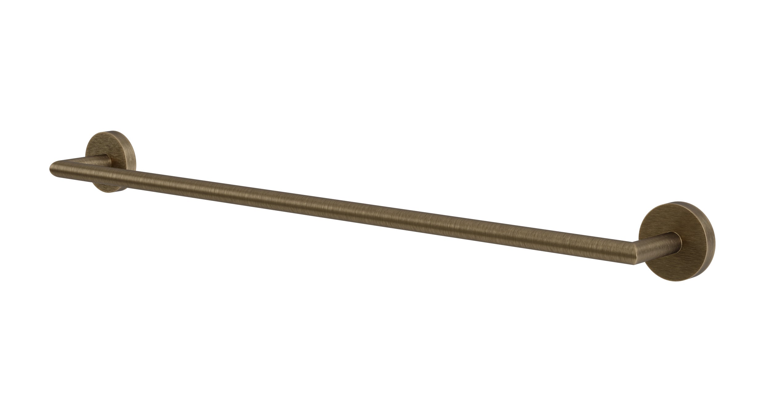 Contour Towel Bar 24" in Antique Brass