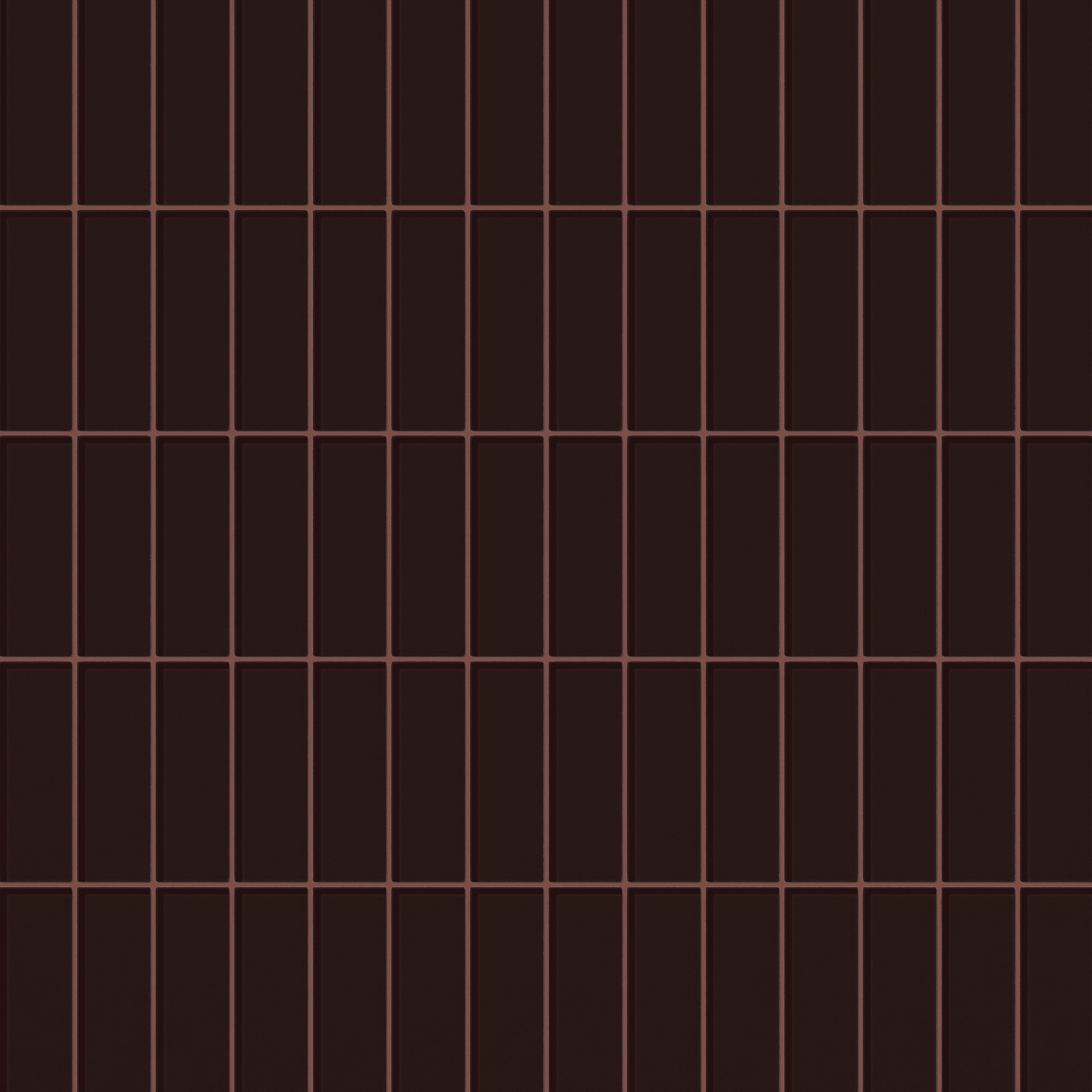 2x6 Glass Tile in Nighthawk Gloss