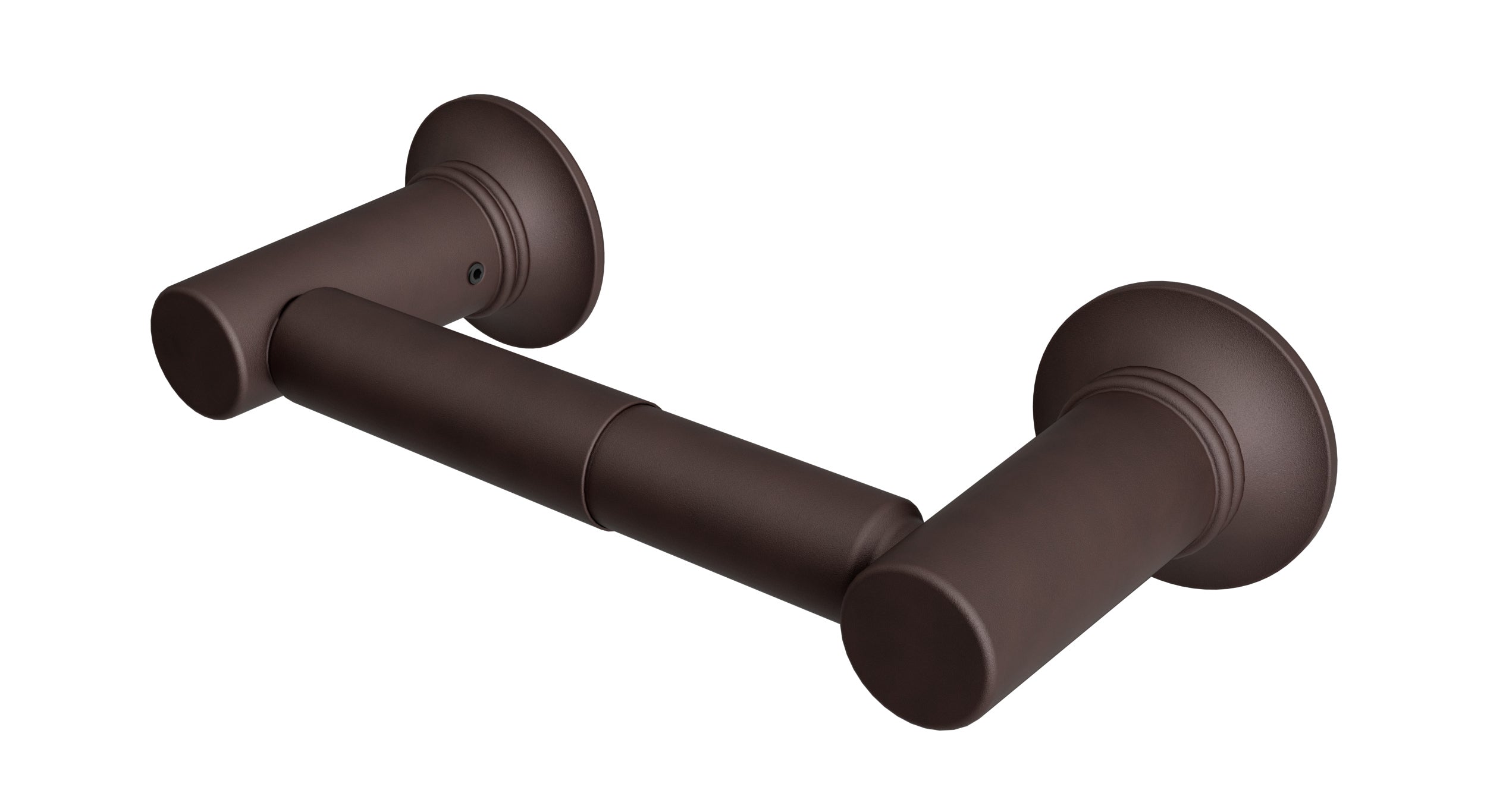Emerson Double Post Paper Holder in Architectural Copper