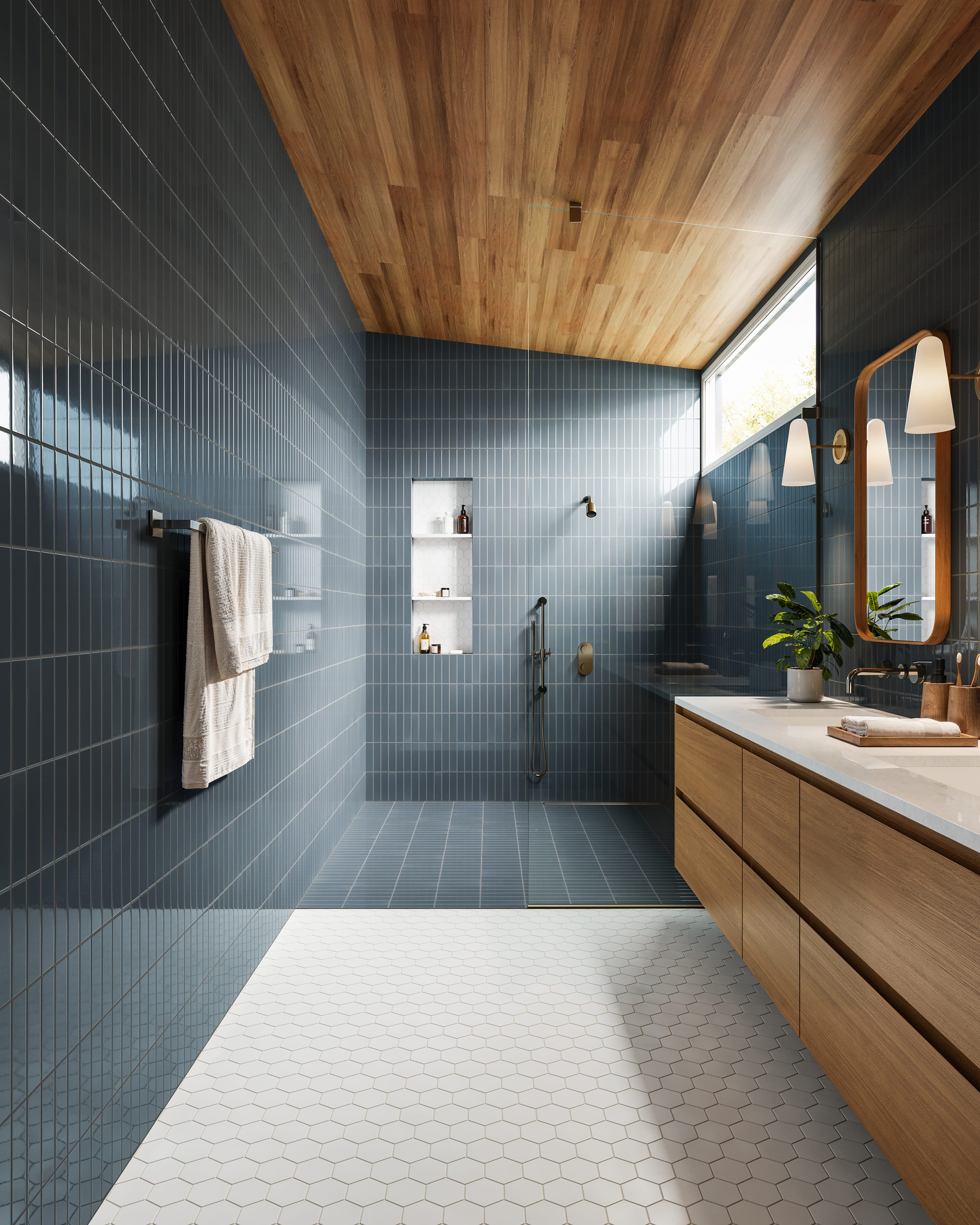 2x8 Original Ceramic Tile in Nautical Gloss