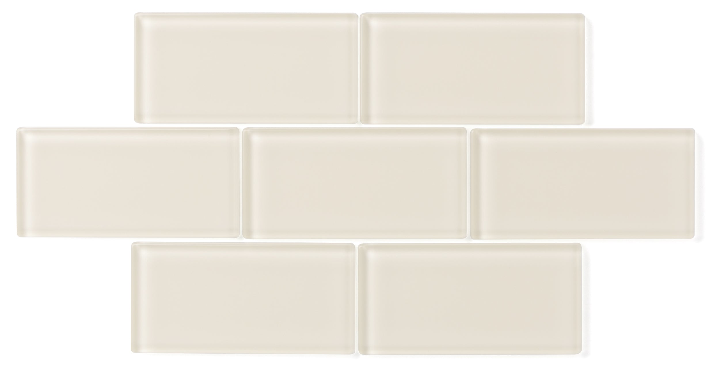 1x4 Herringbone Sheeted Glass Mosaic Tile in Sparrow Gloss
