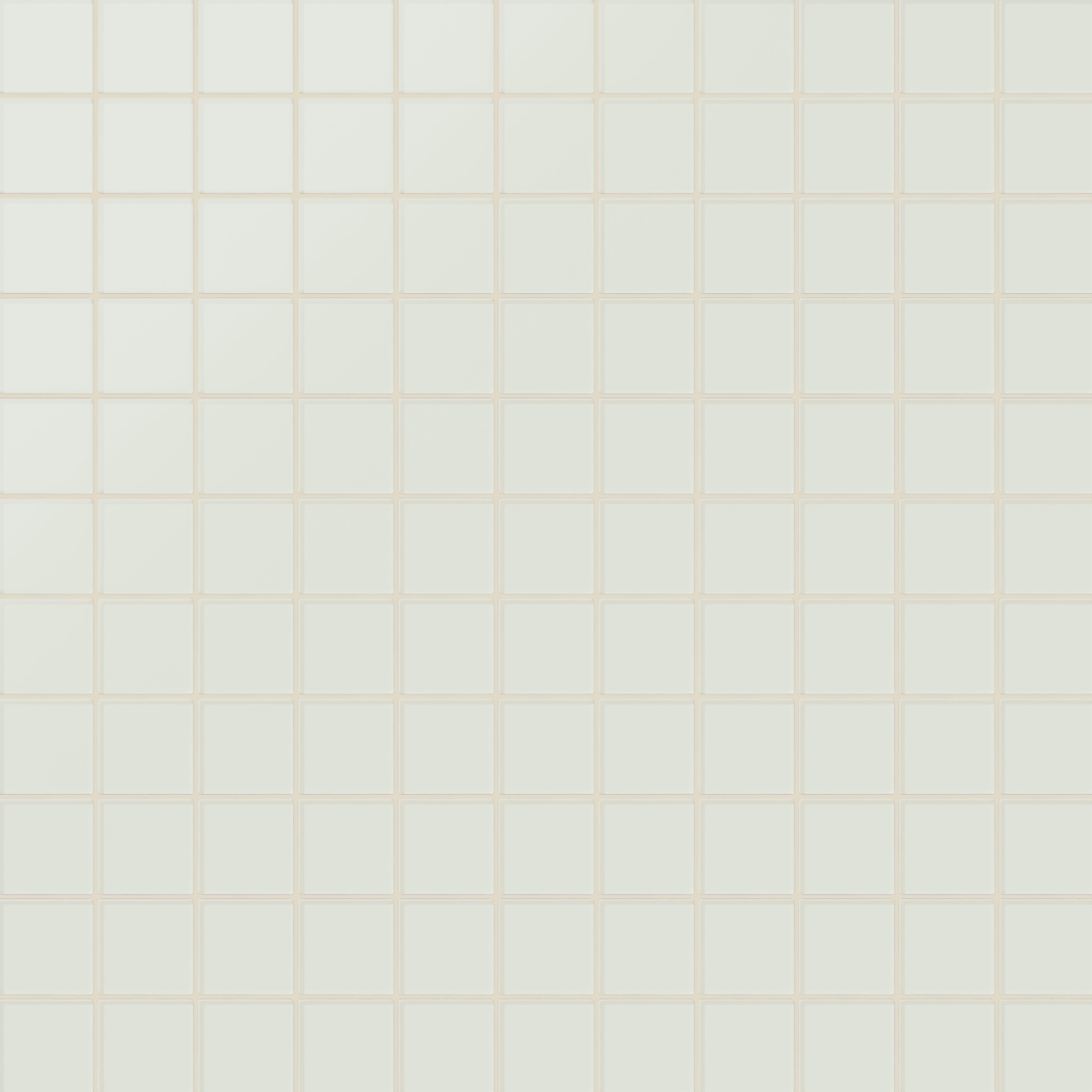 3x3 Straight Set Sheeted Glass Mosaic Tile in Flycatcher Matte