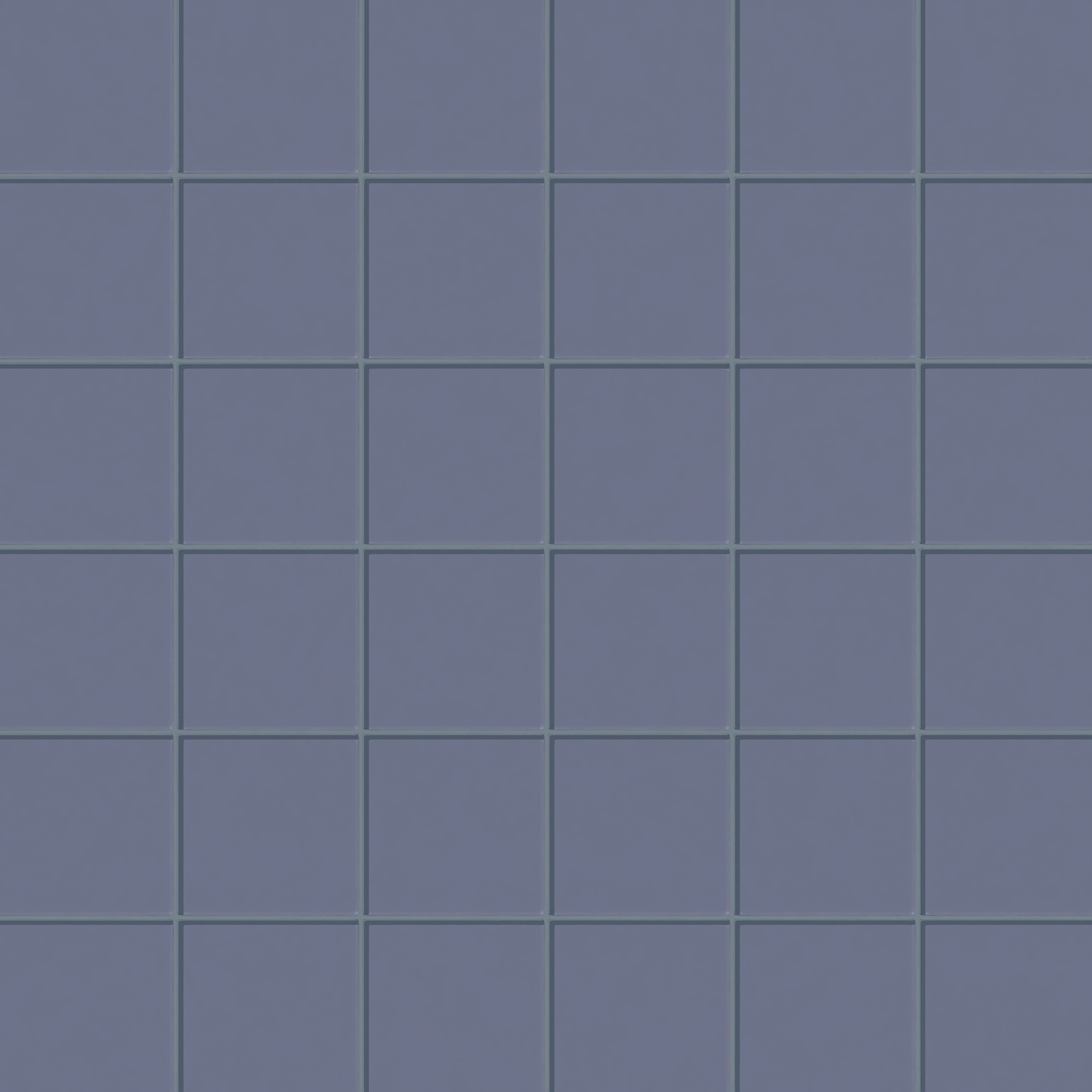 6x6 Glass Tile in Nuthatch Gloss