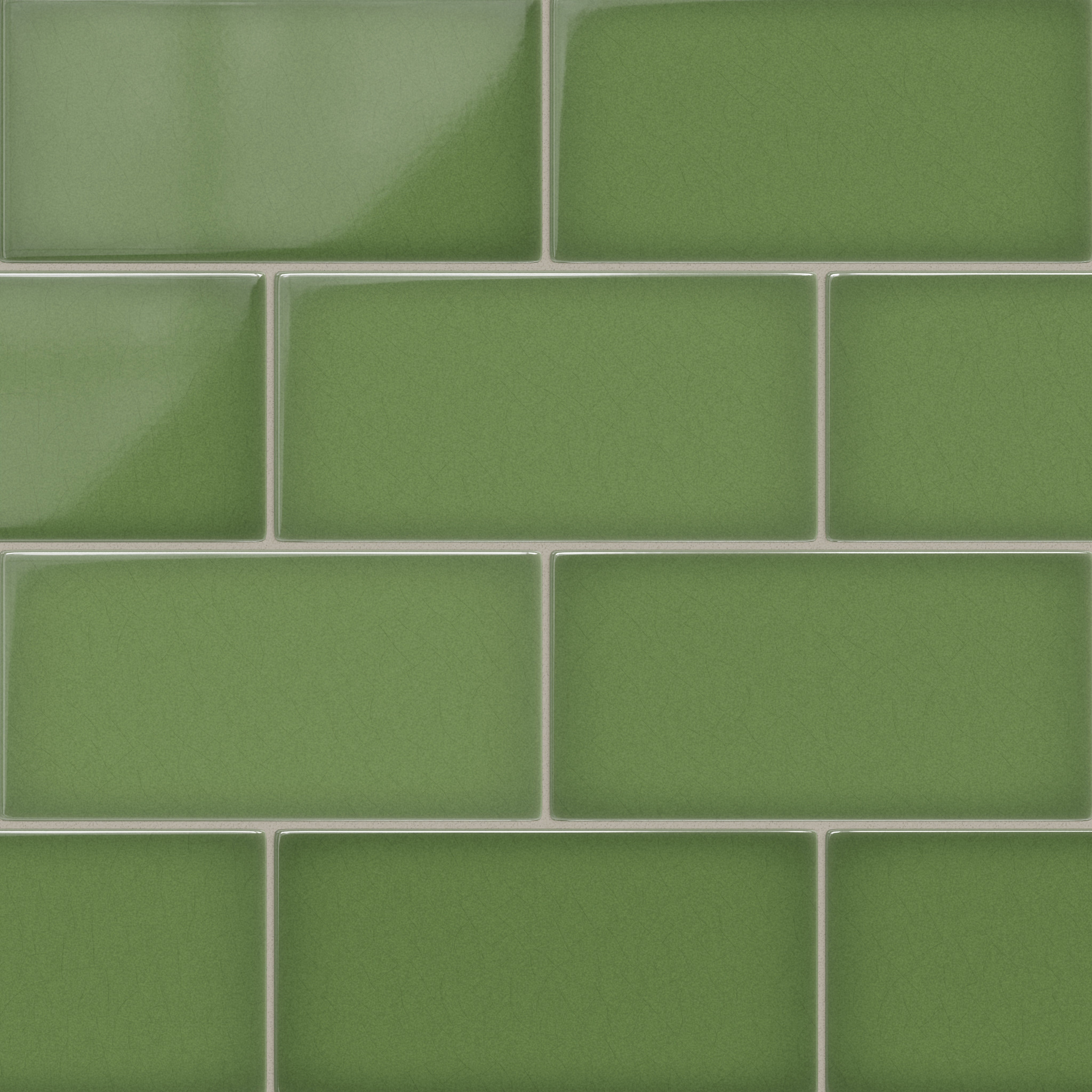 6x12 Original Ceramic Tile in Kelp Gloss