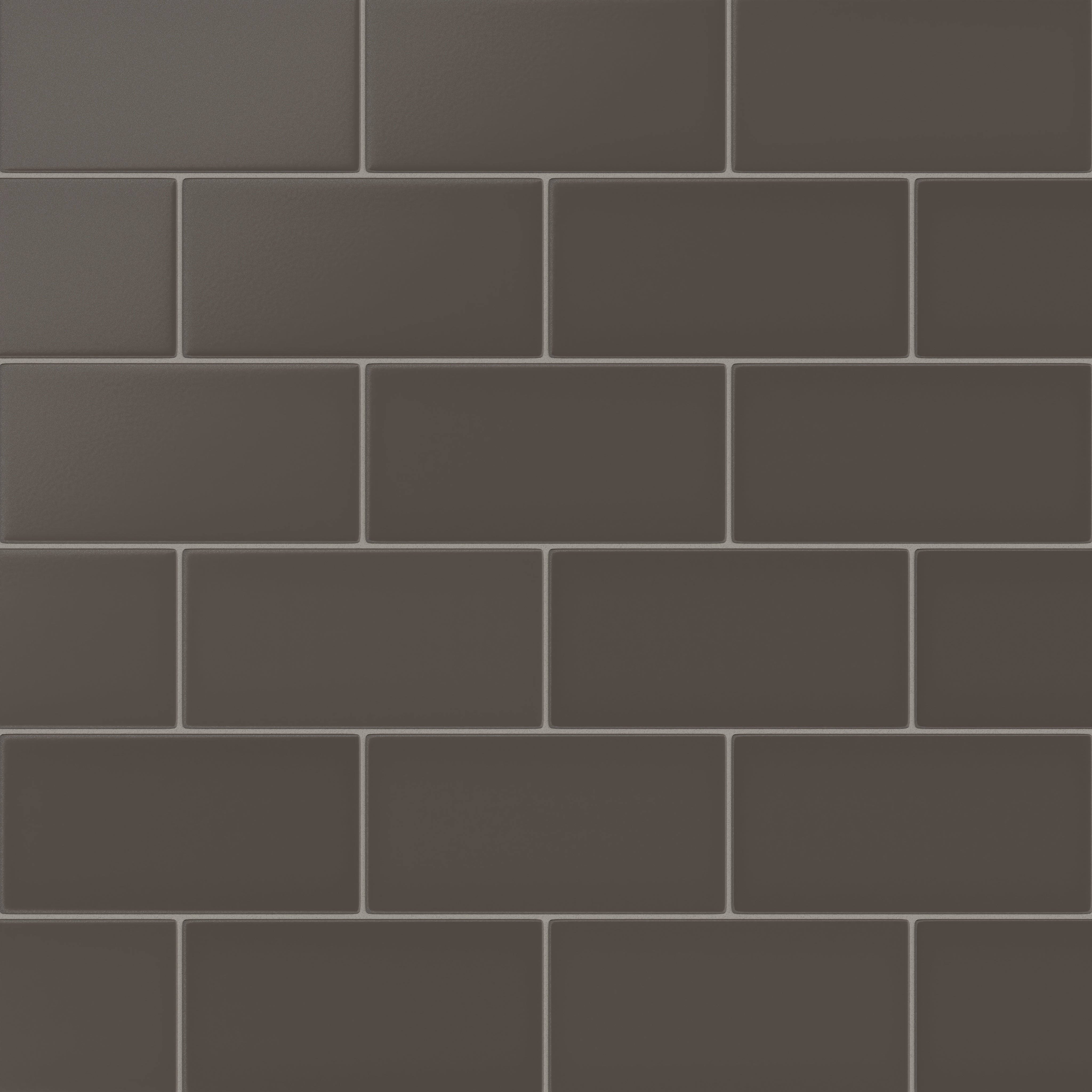 6x12 Original Ceramic Tile in Carbon Matte