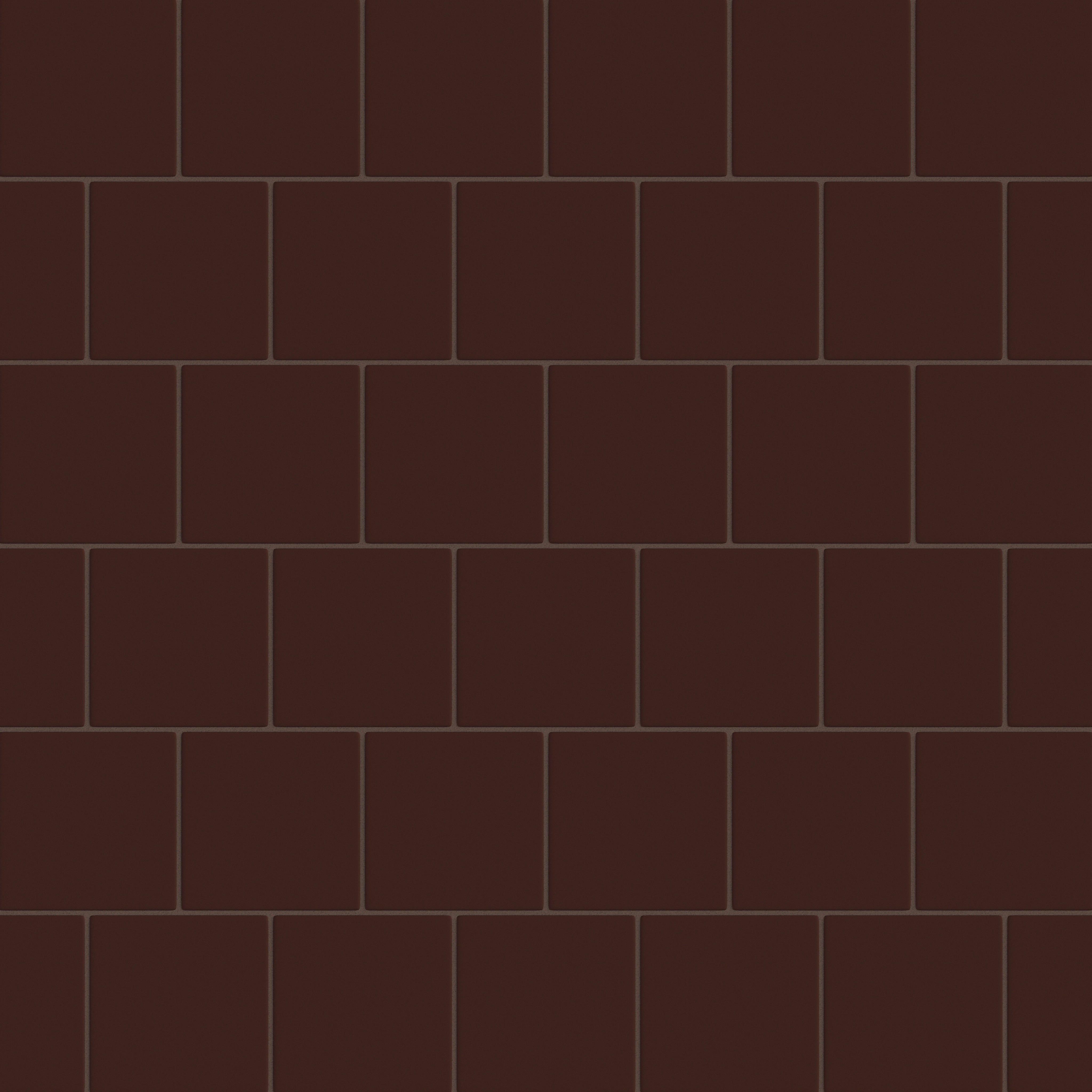 6x6 Original Ceramic Tile in Garnet Matte