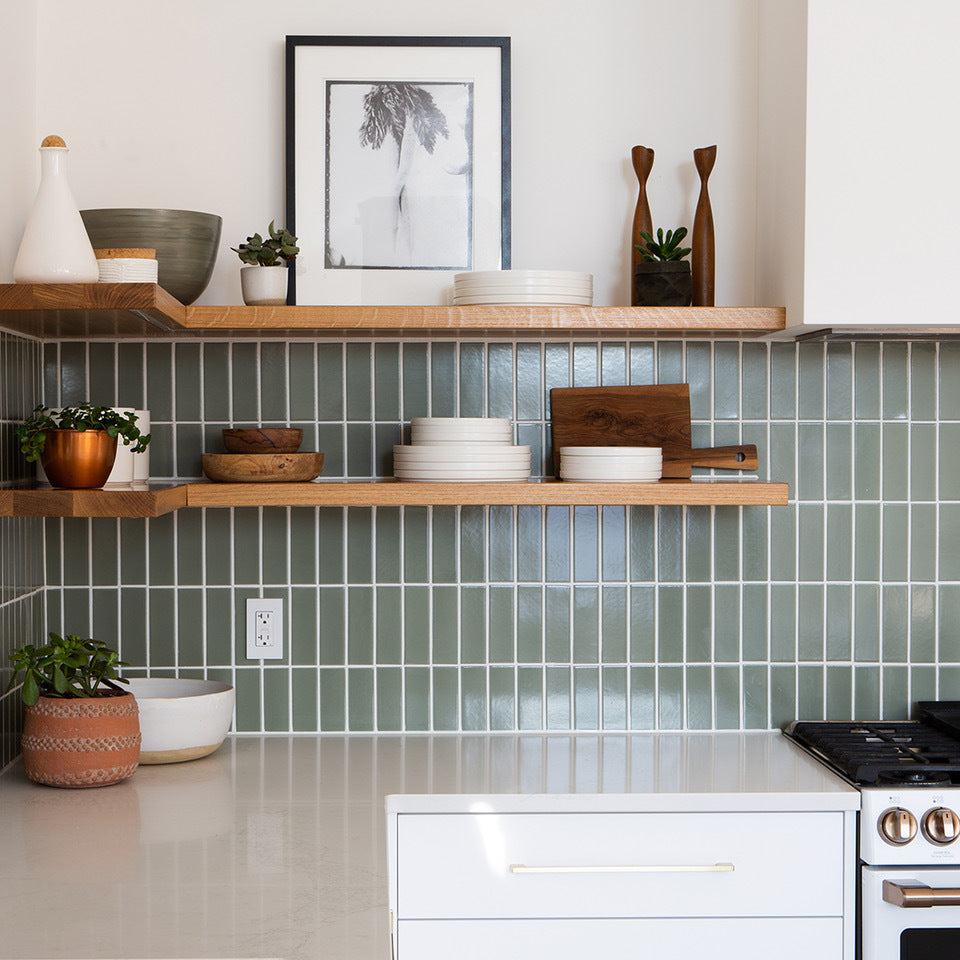 2x6 Original Ceramic Tile in Rosemary Gloss