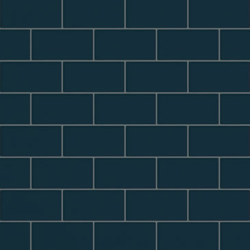 3x6 Glass Tile in Grackle Gloss