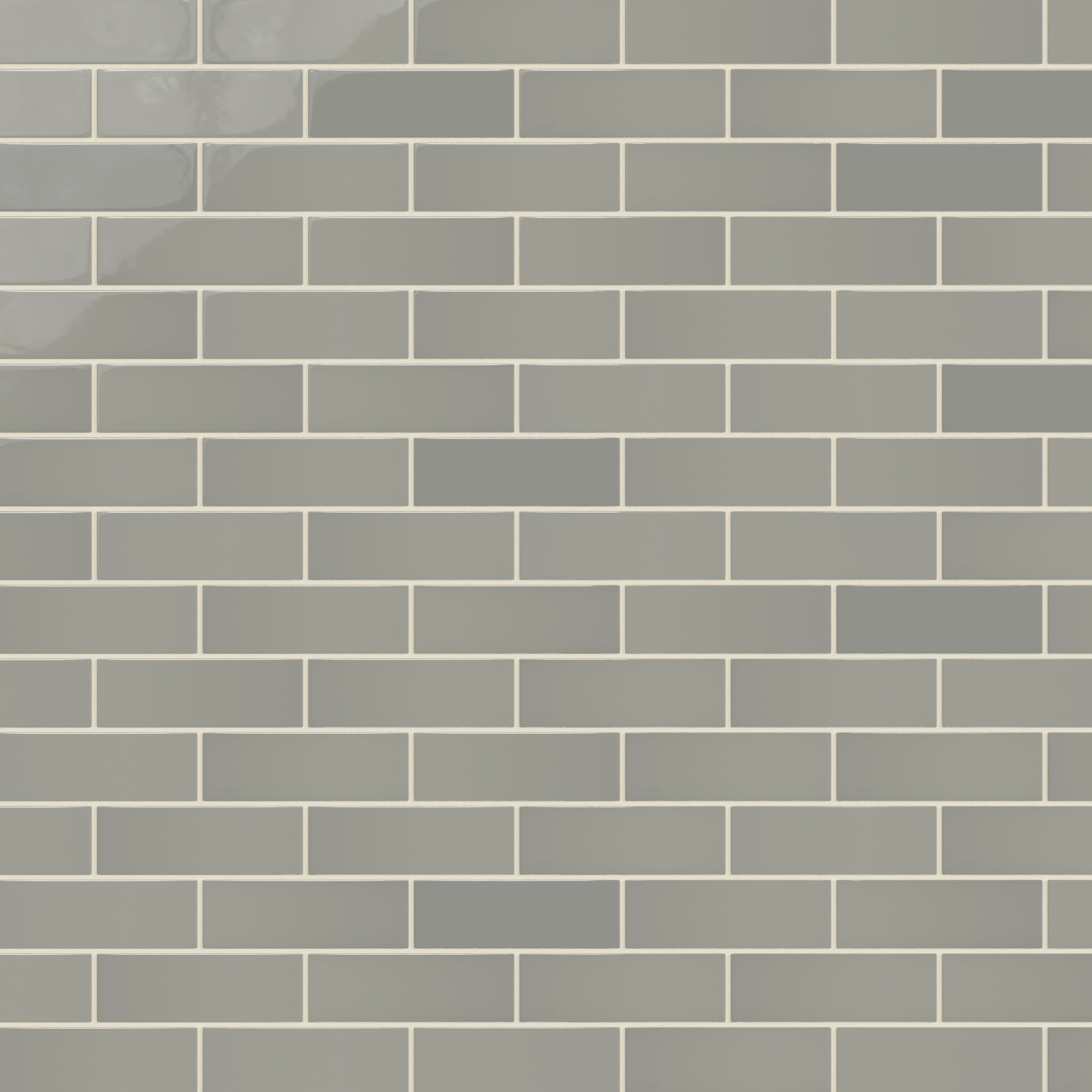 2x6 Natural Press Ceramic Tile in Puget Sound Gloss