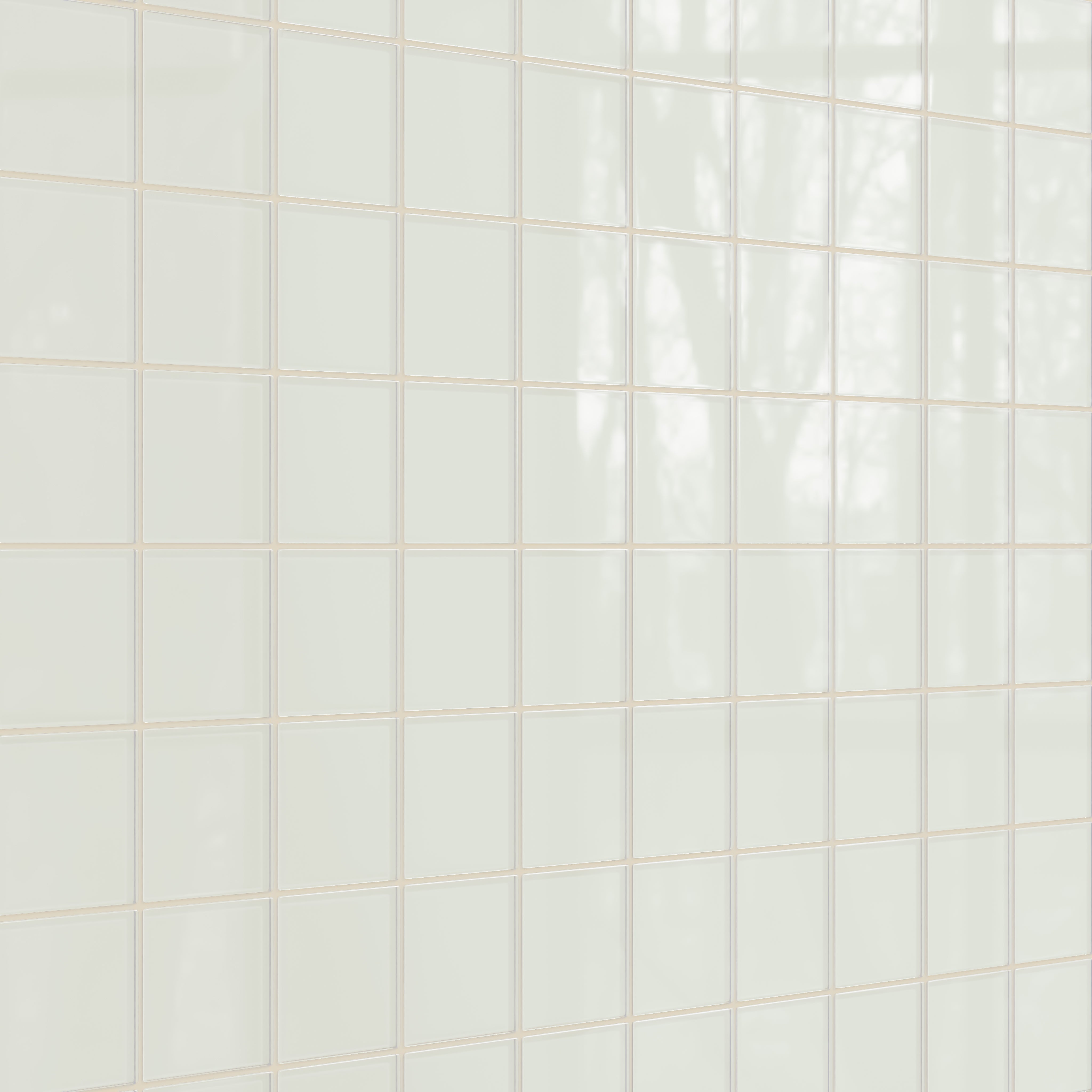 4x4 Glass Tile in Flycatcher Gloss