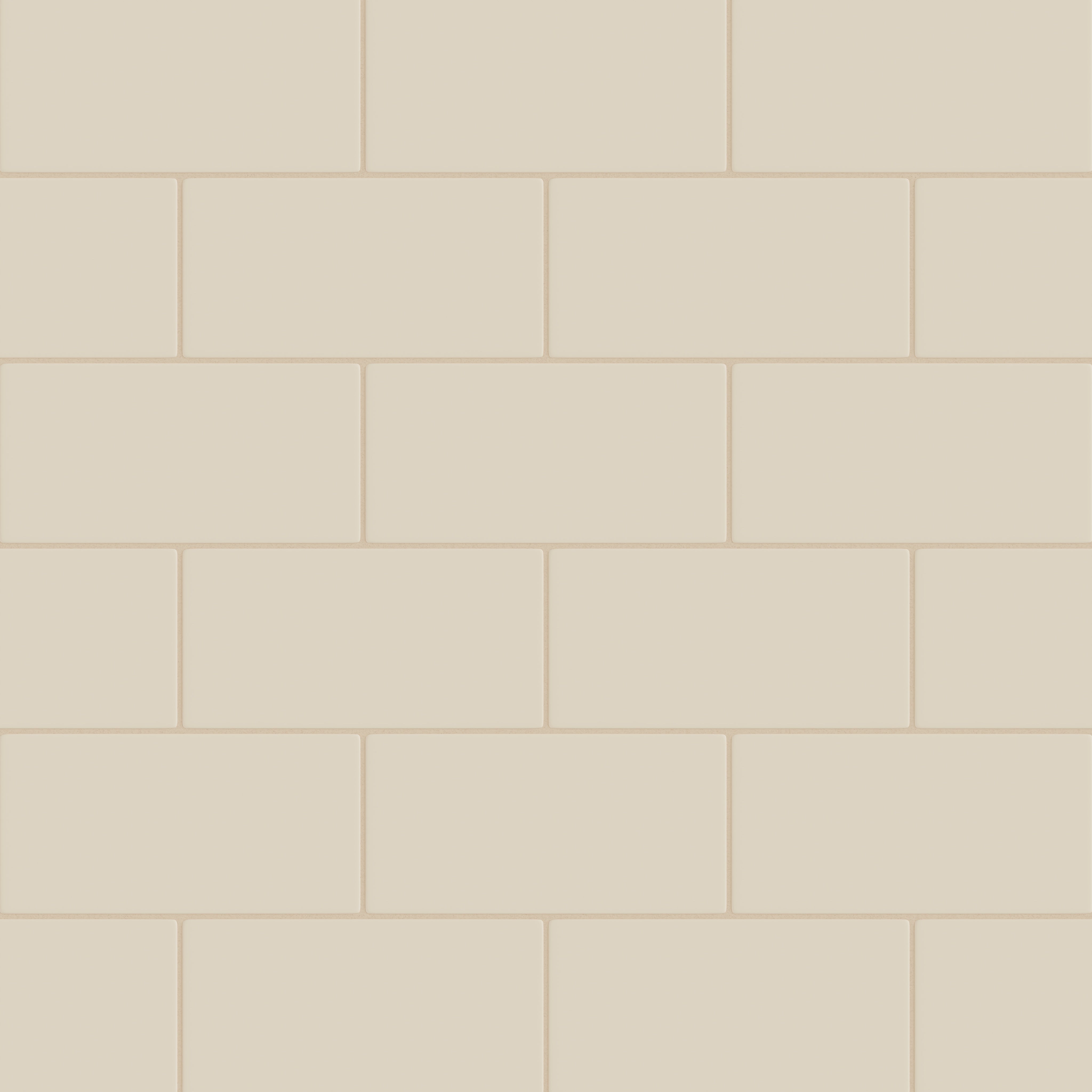 6x12 Original Ceramic Tile in Ivory Matte