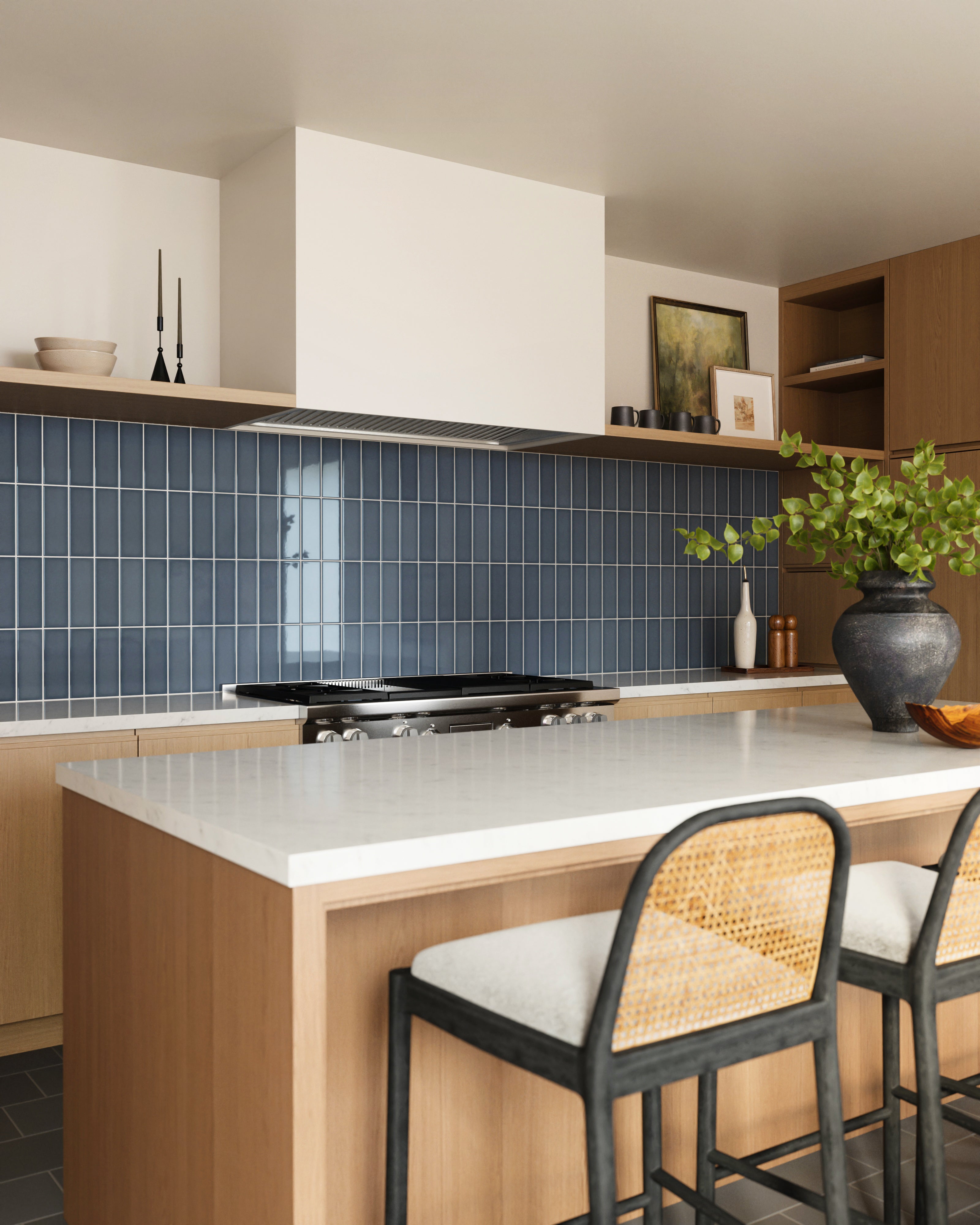 3x9 Original Ceramic Tile in Nautical Gloss