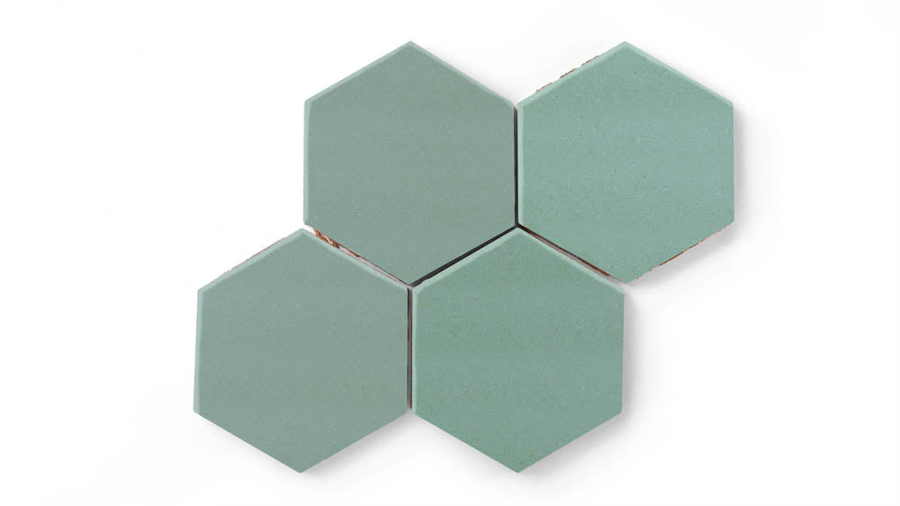 6" Hexagon Original Ceramic Tile in Amalfi Coast Matte