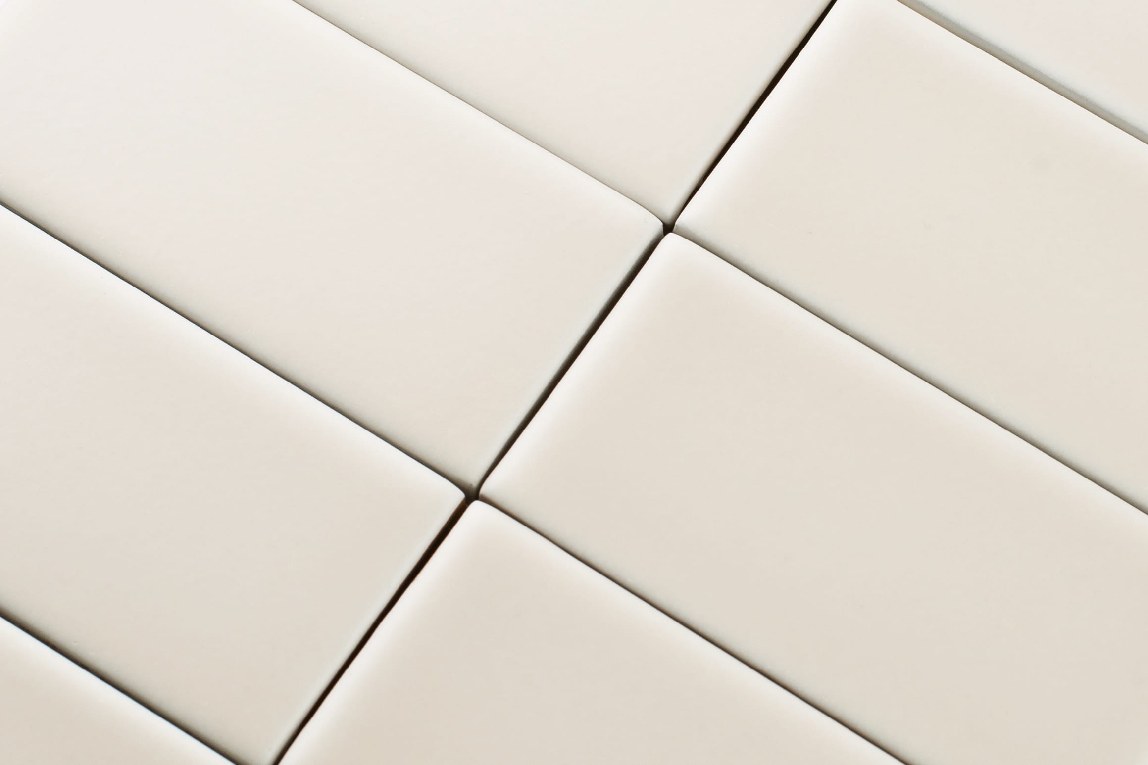 1x1 Straight Set Sheeted Original Ceramic Mosaic Tile in Sand Dune Matte