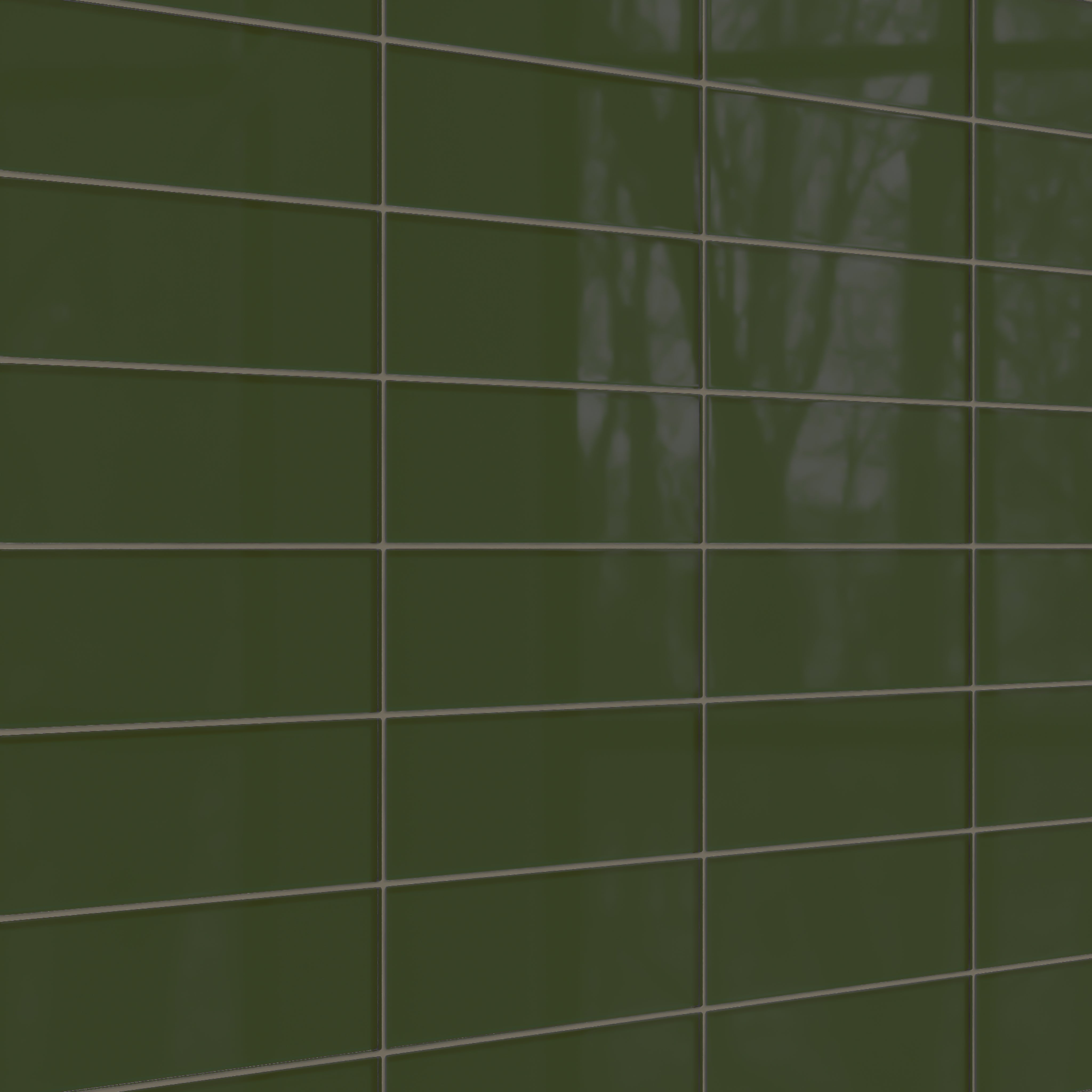 4x12 Glass Tile in Starling Gloss