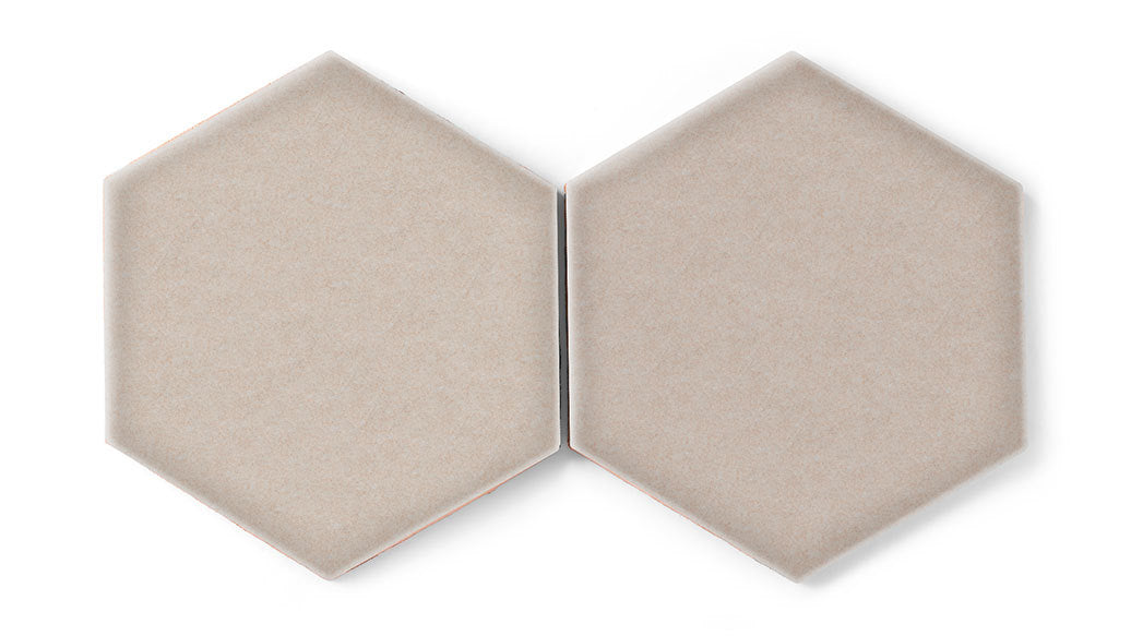 8" Hexagon Original Ceramic Tile in Cardamom Gloss