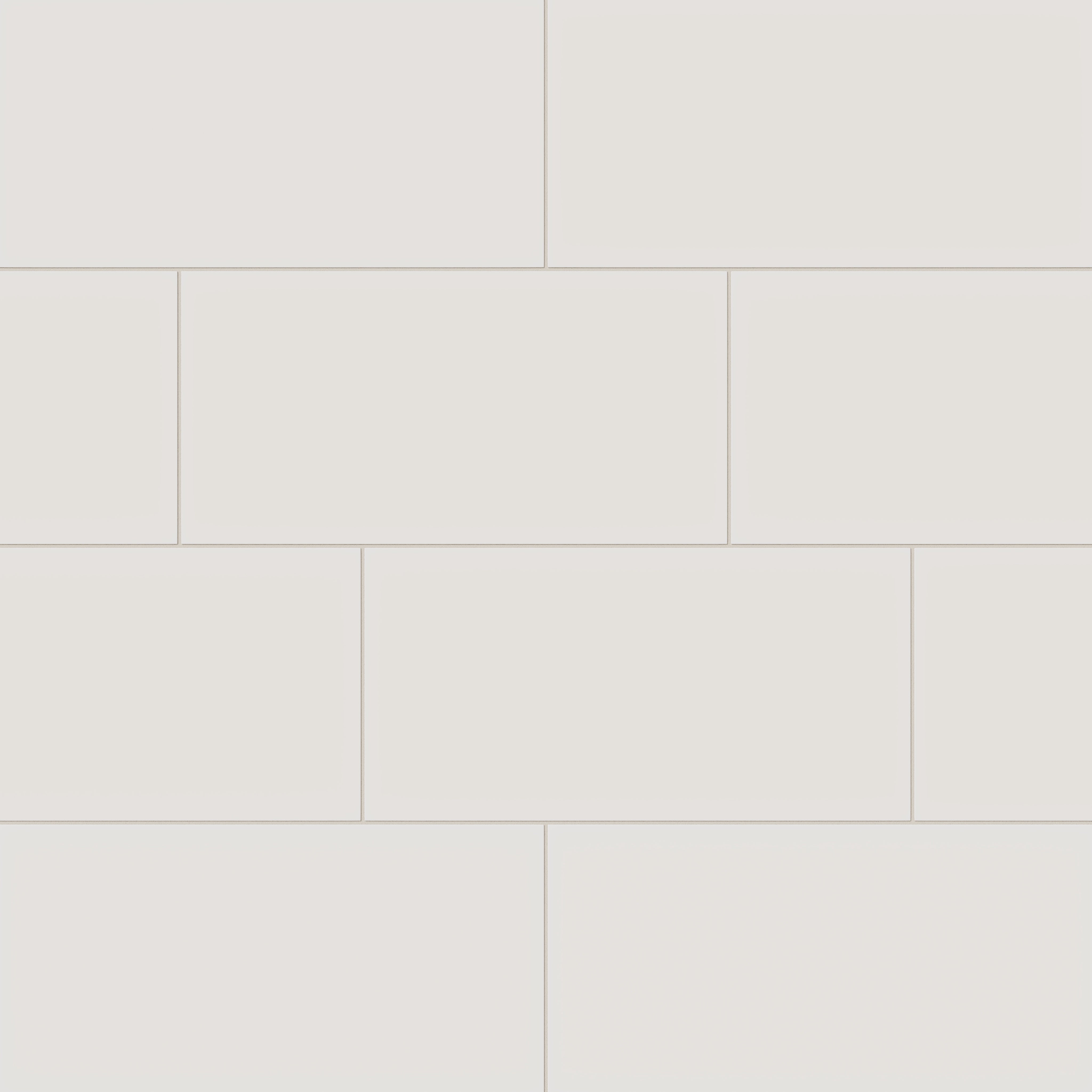 12x24 Natural Press Ceramic Tile in Pearl Matte