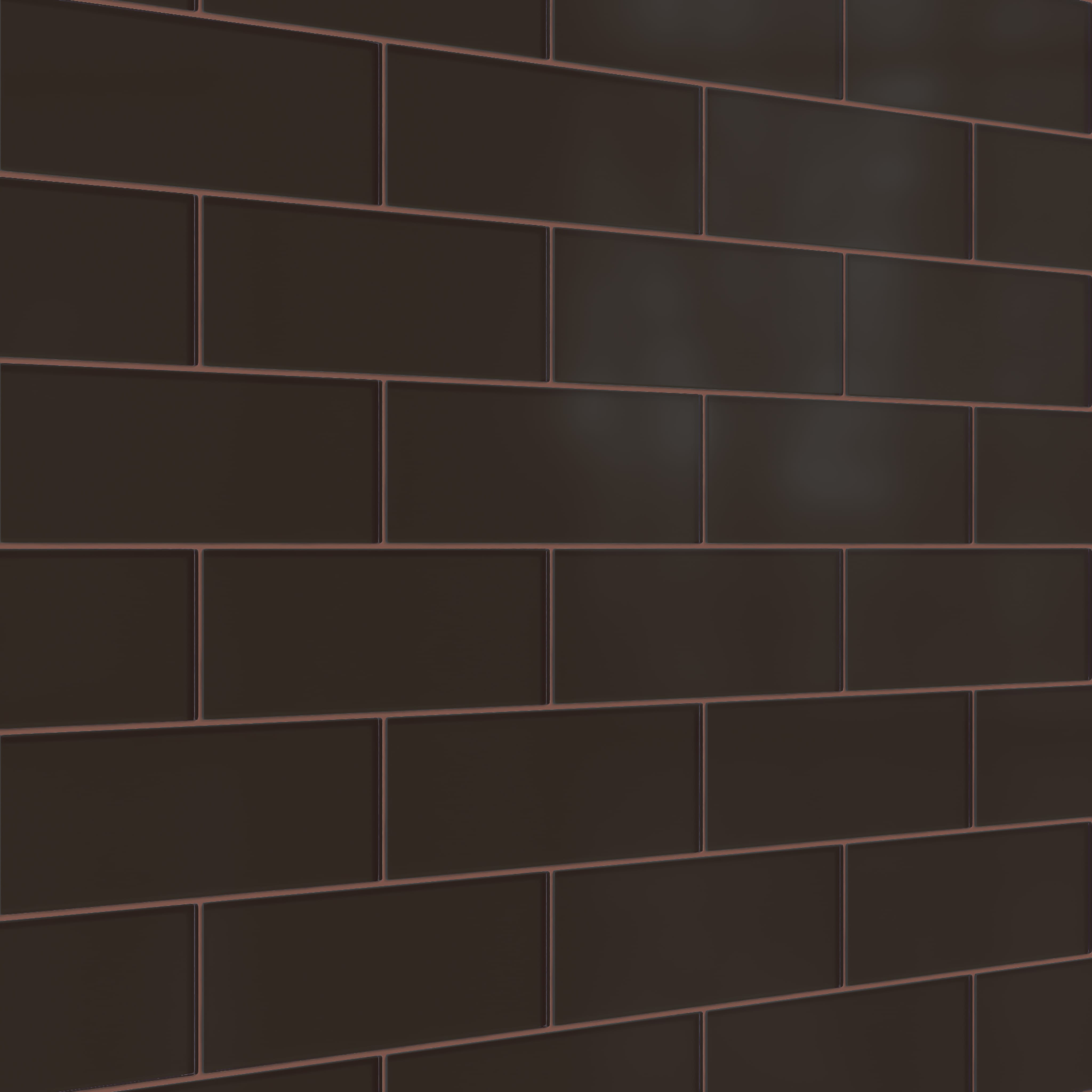 4x12 Glass Tile in Nighthawk Matte