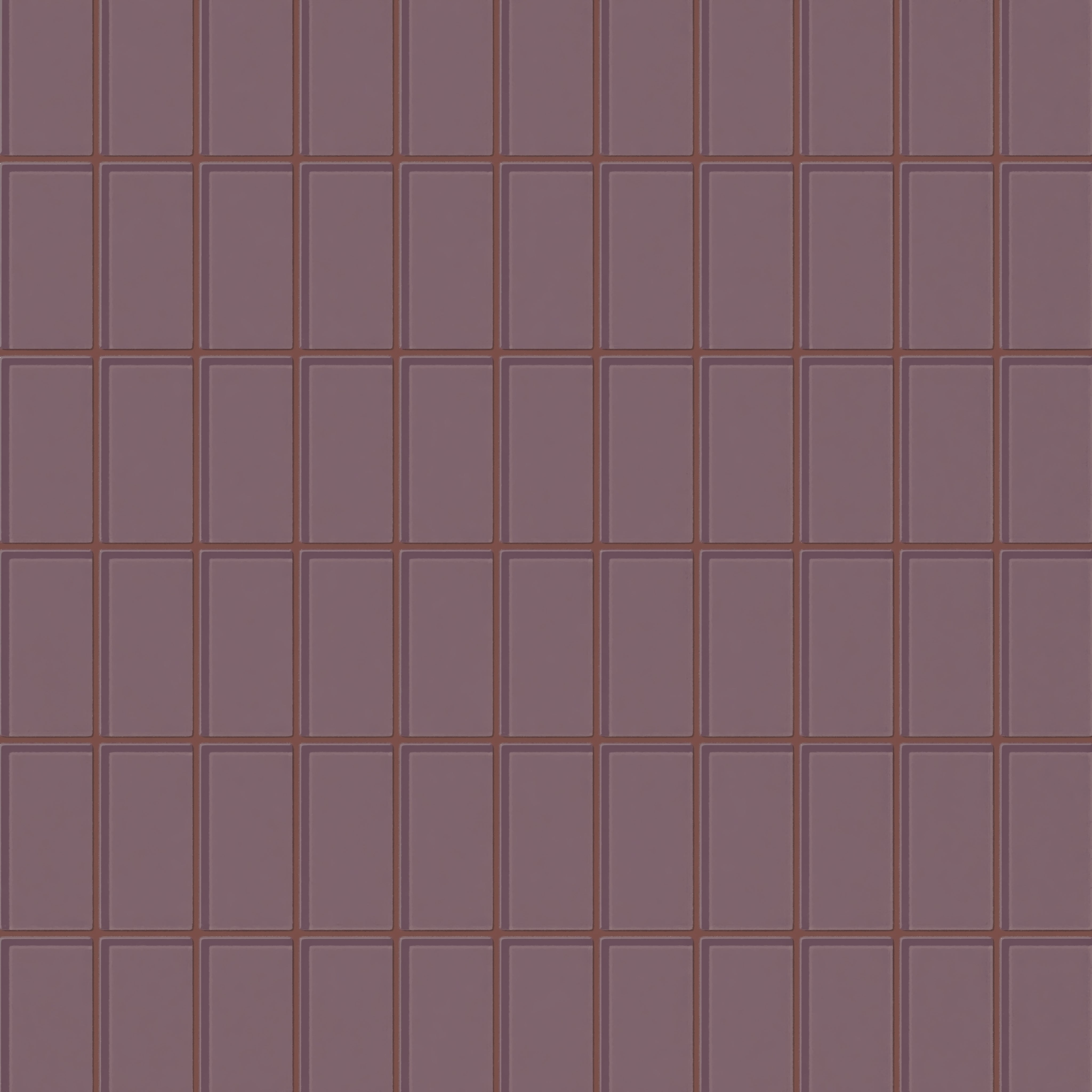 2x4 Straight Set Sheeted Glass Mosaic Tile in Crane Gloss