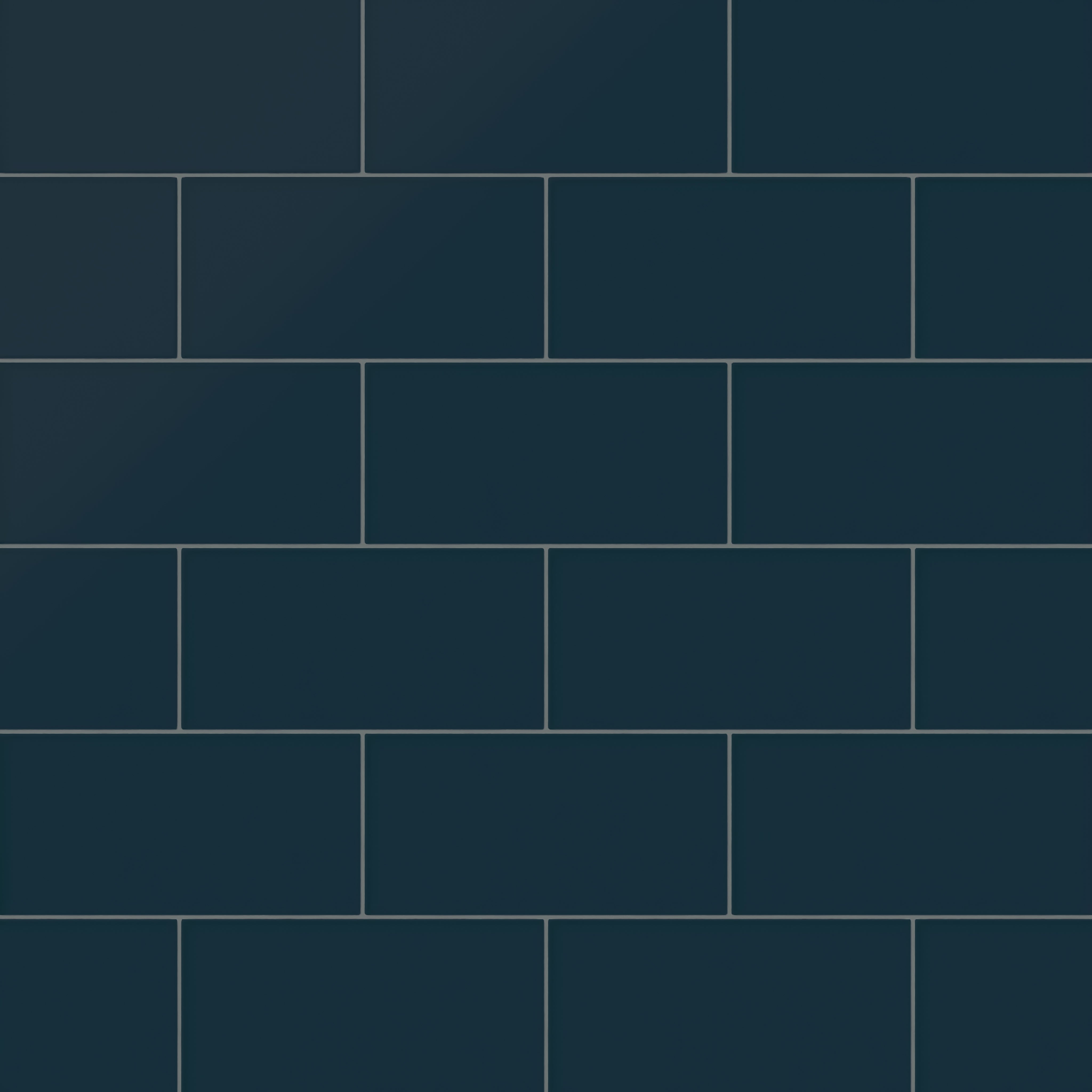 6x12 Glass Tile in Grackle Matte