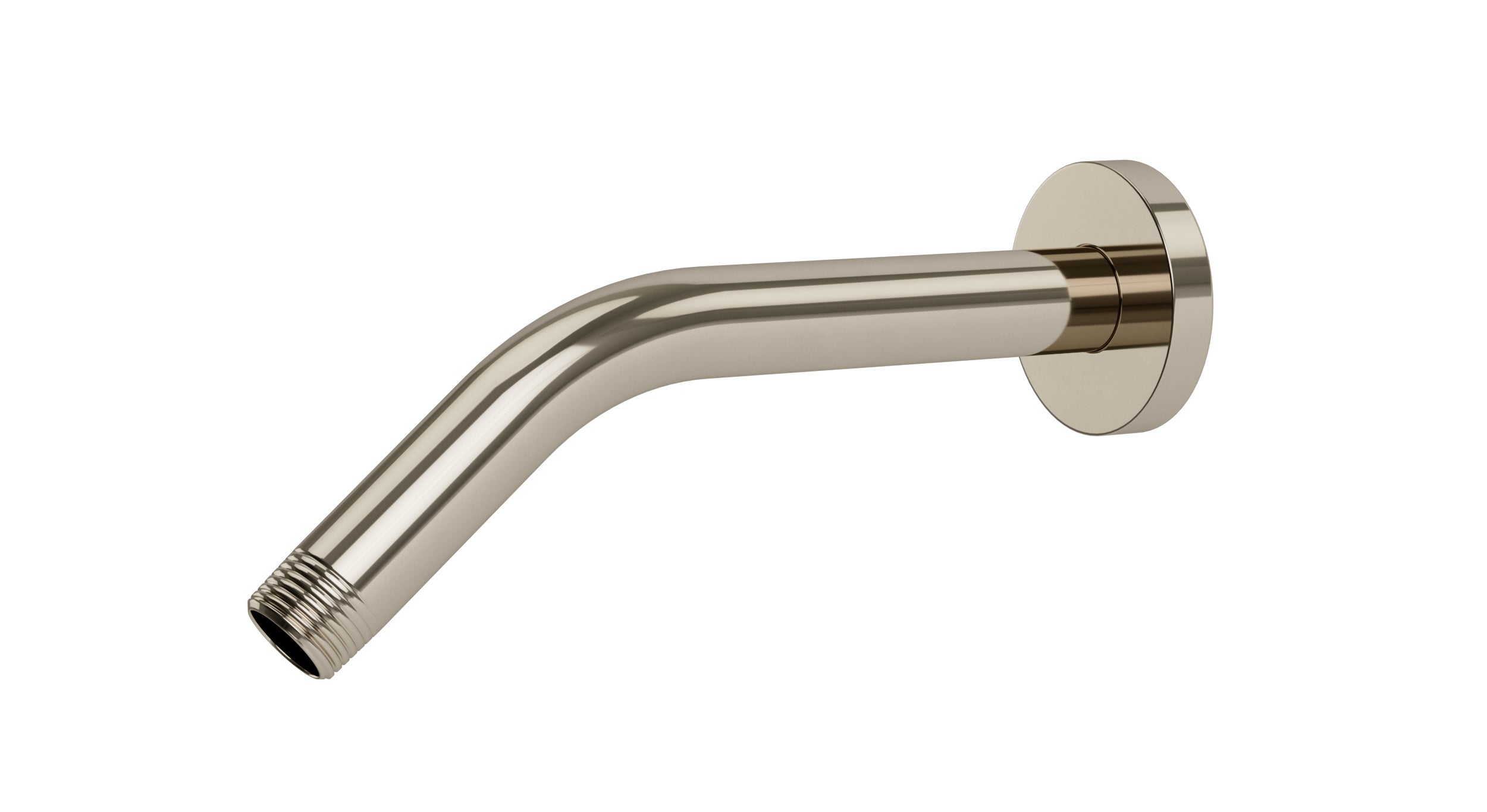 Contour & Foundry 45-Degree 8" Shower Arm with Flange