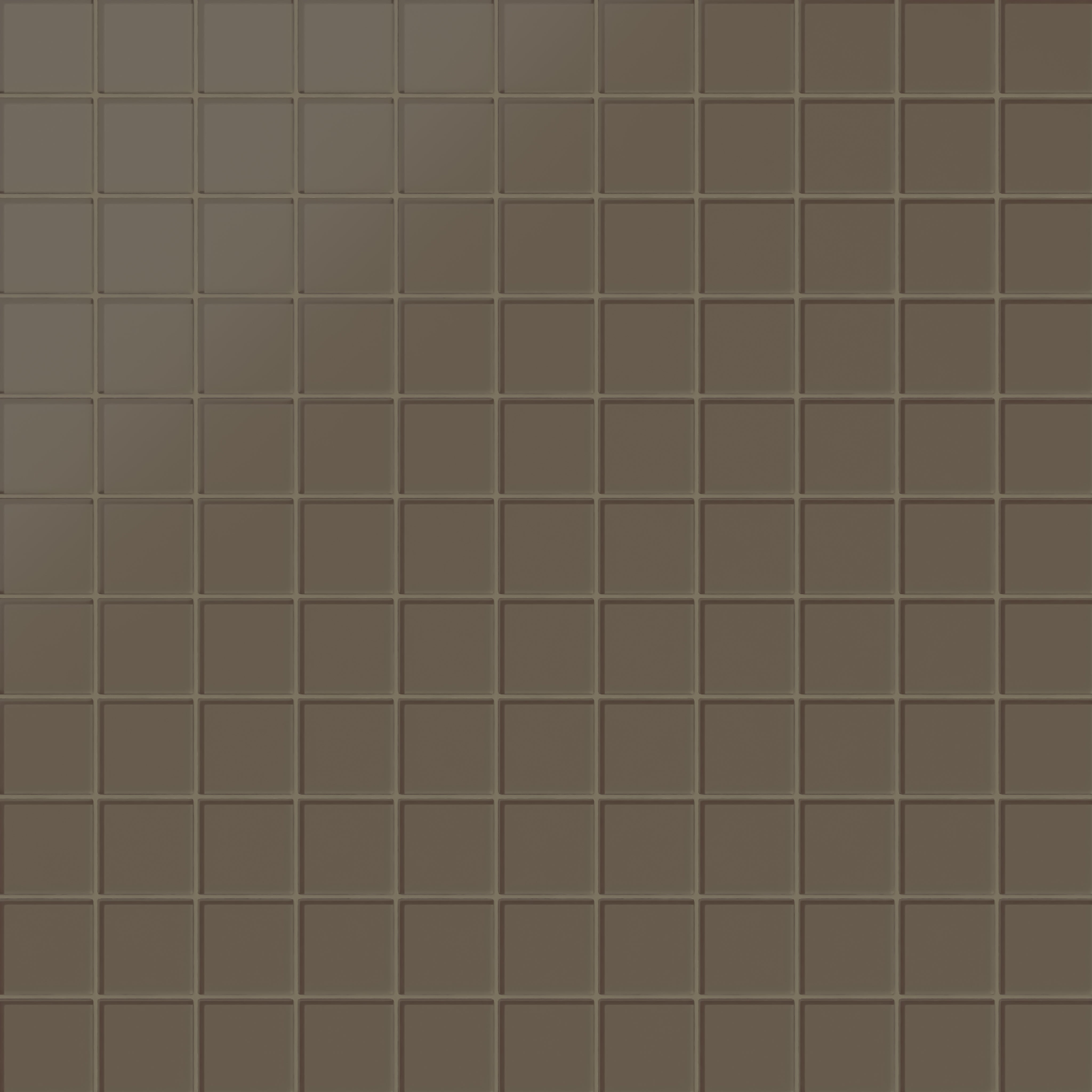 3x3 Straight Set Sheeted Glass Mosaic Tile in Albatross Matte
