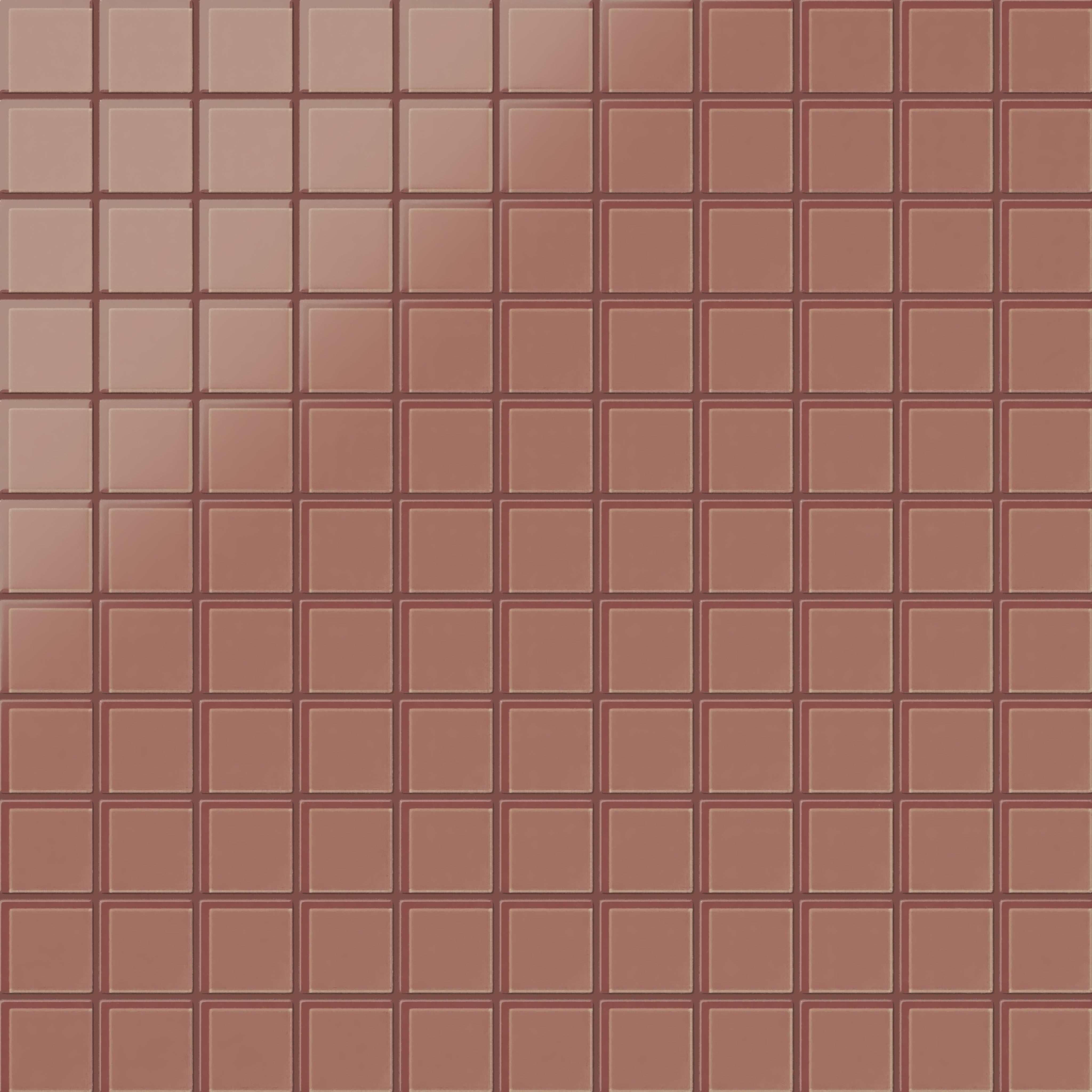 2x2 Straight Set Sheeted Glass Mosaic Tile in Flicker Matte