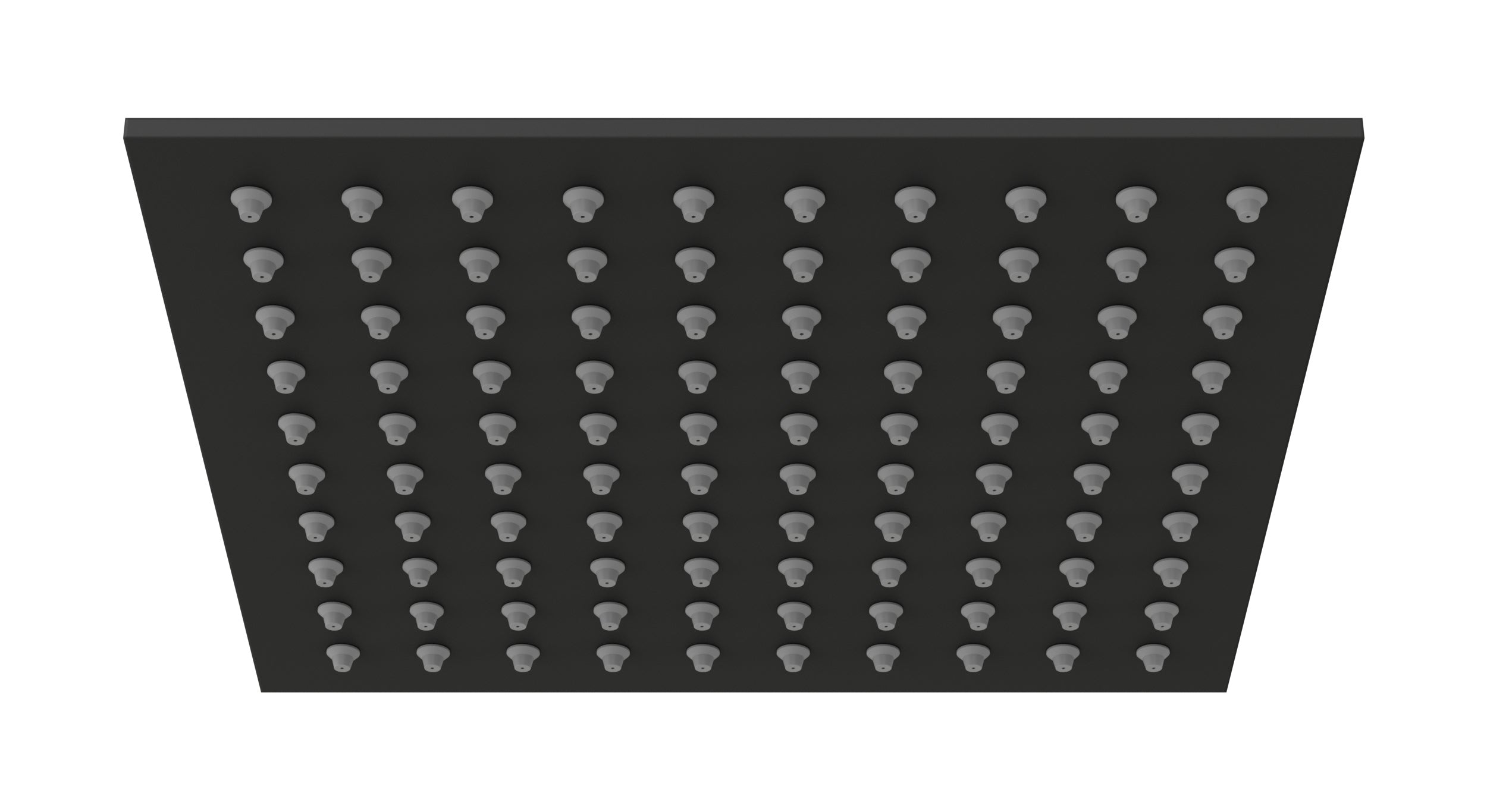 Flatiron 8" Shower Head in Matte Black