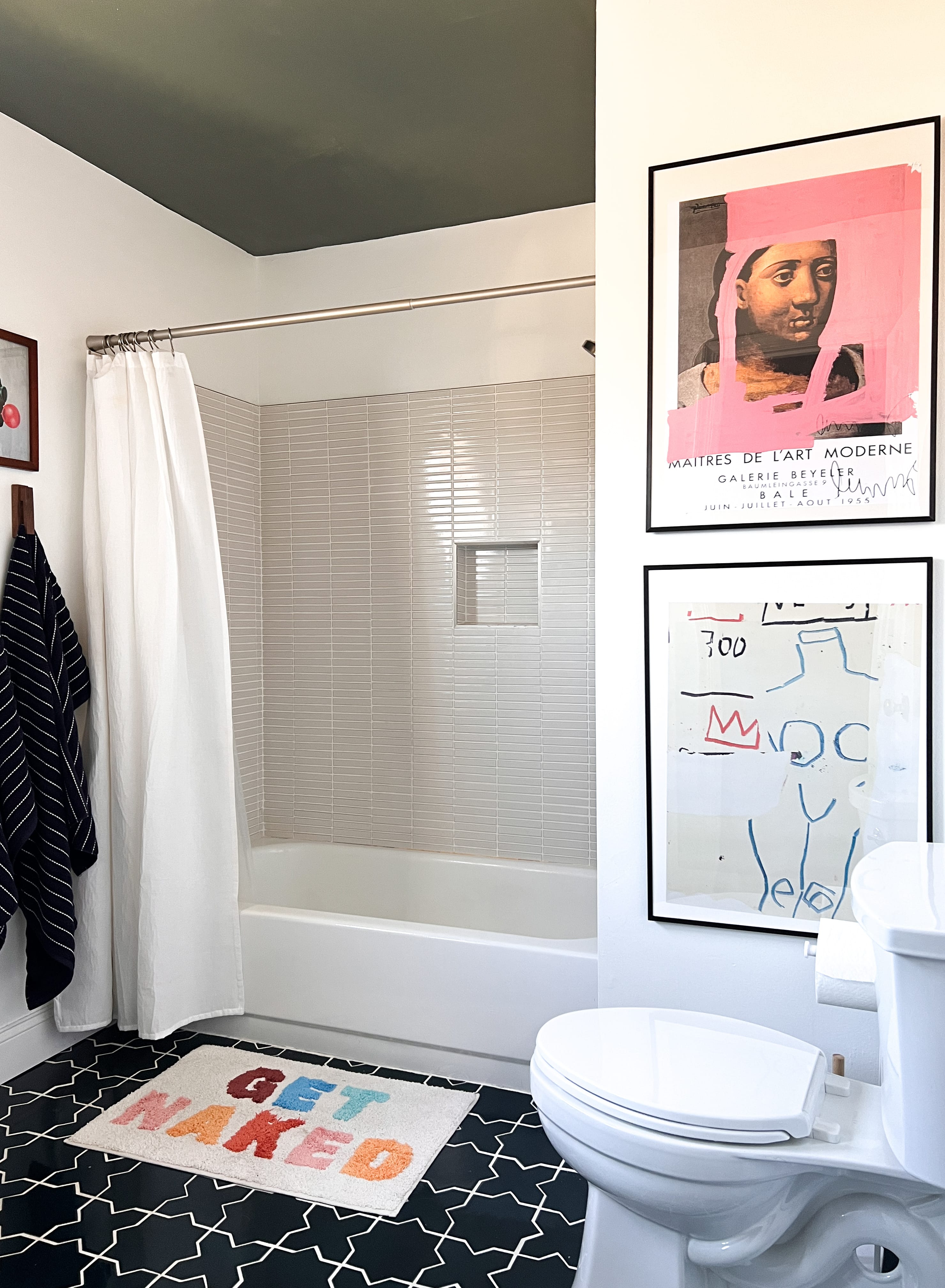 1x6 Straight Set Sheeted Original Ceramic Mosaic Tile in Feldspar Gloss