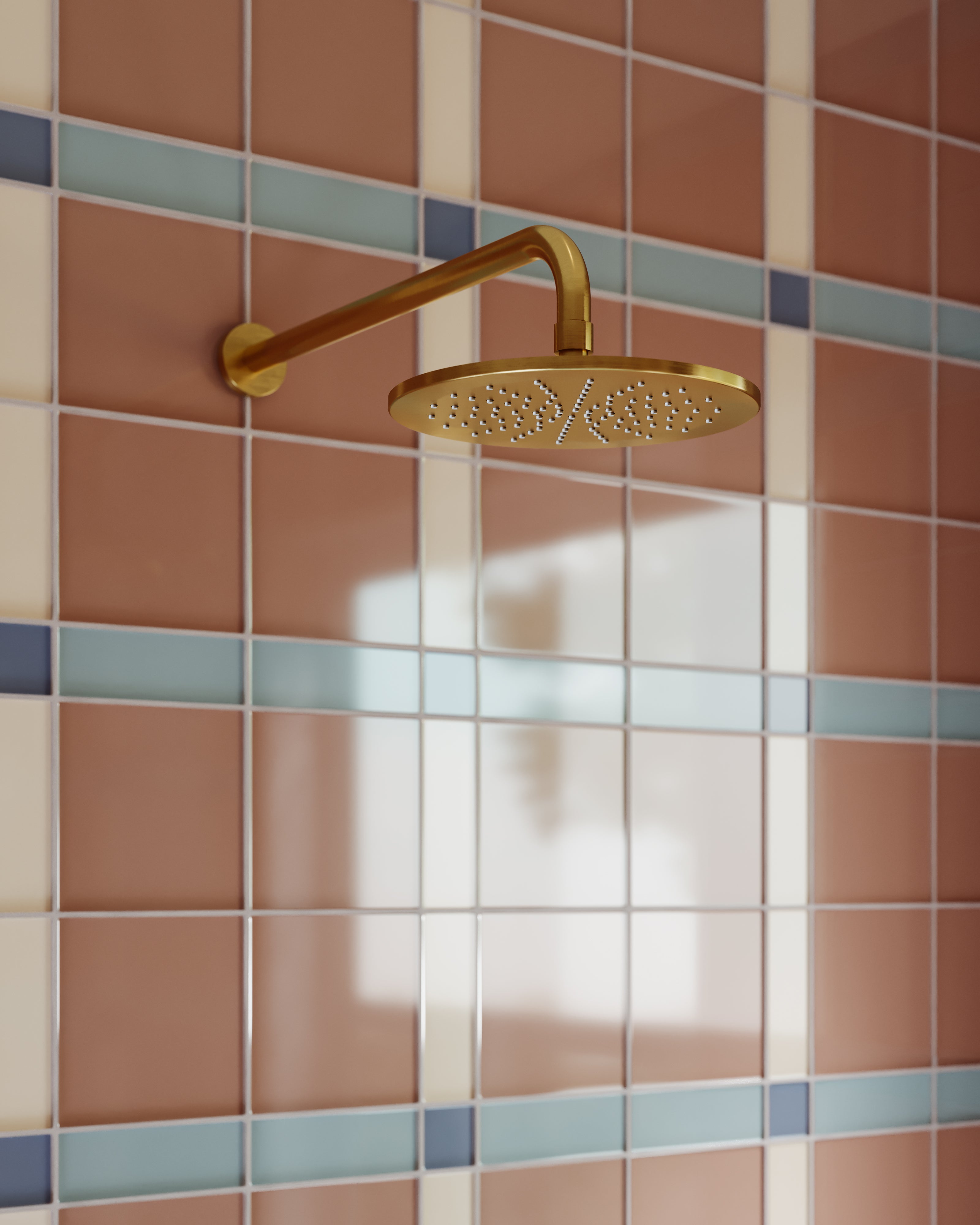 2x6 Glass Tile in Sandpiper Gloss