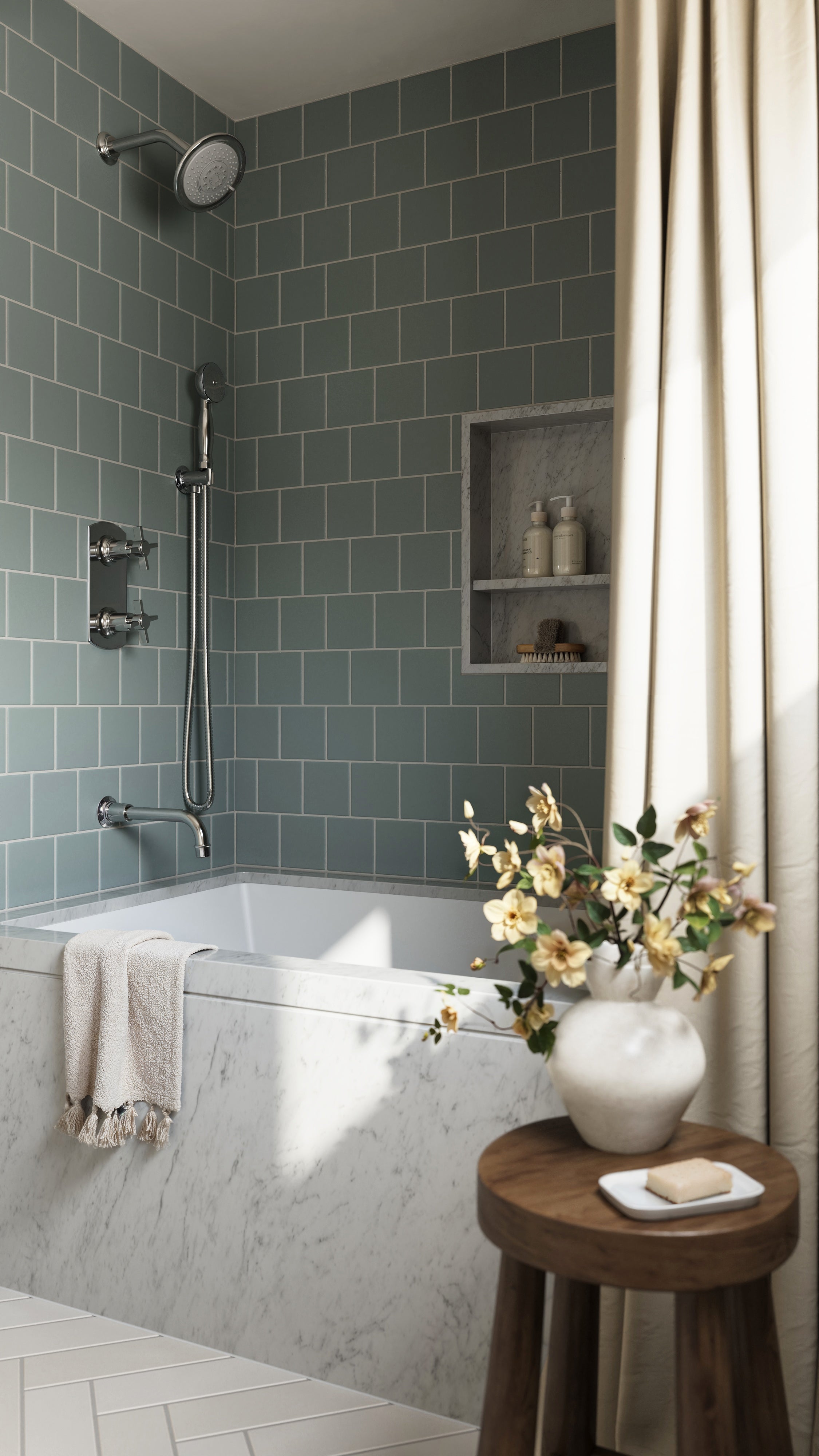 4x4 Original Ceramic Tile in Flagstone Matte