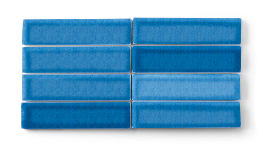 2x8 Original Ceramic Tile in Aegean Sea Gloss