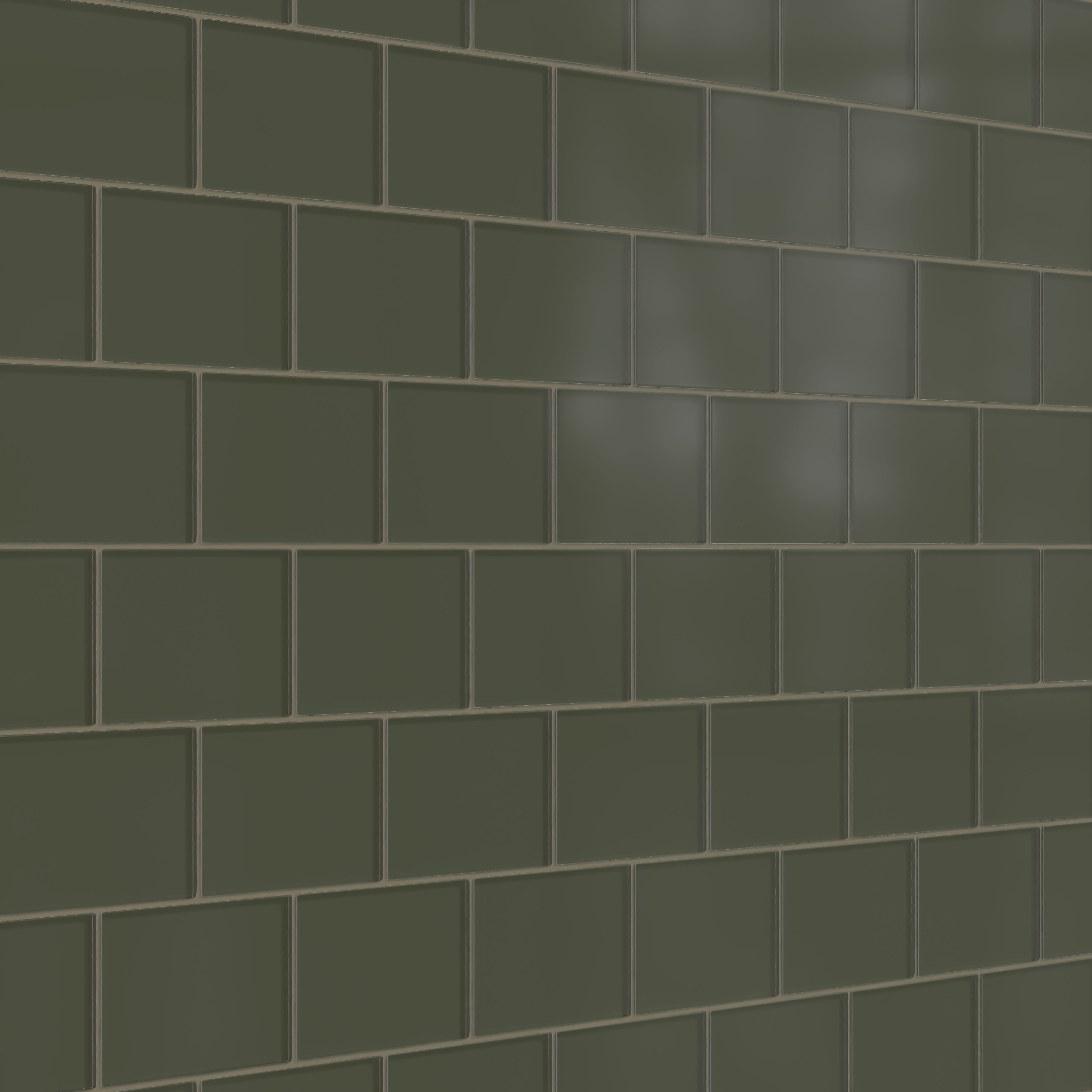 4x6 Glass Tile in Roadrunner Matte