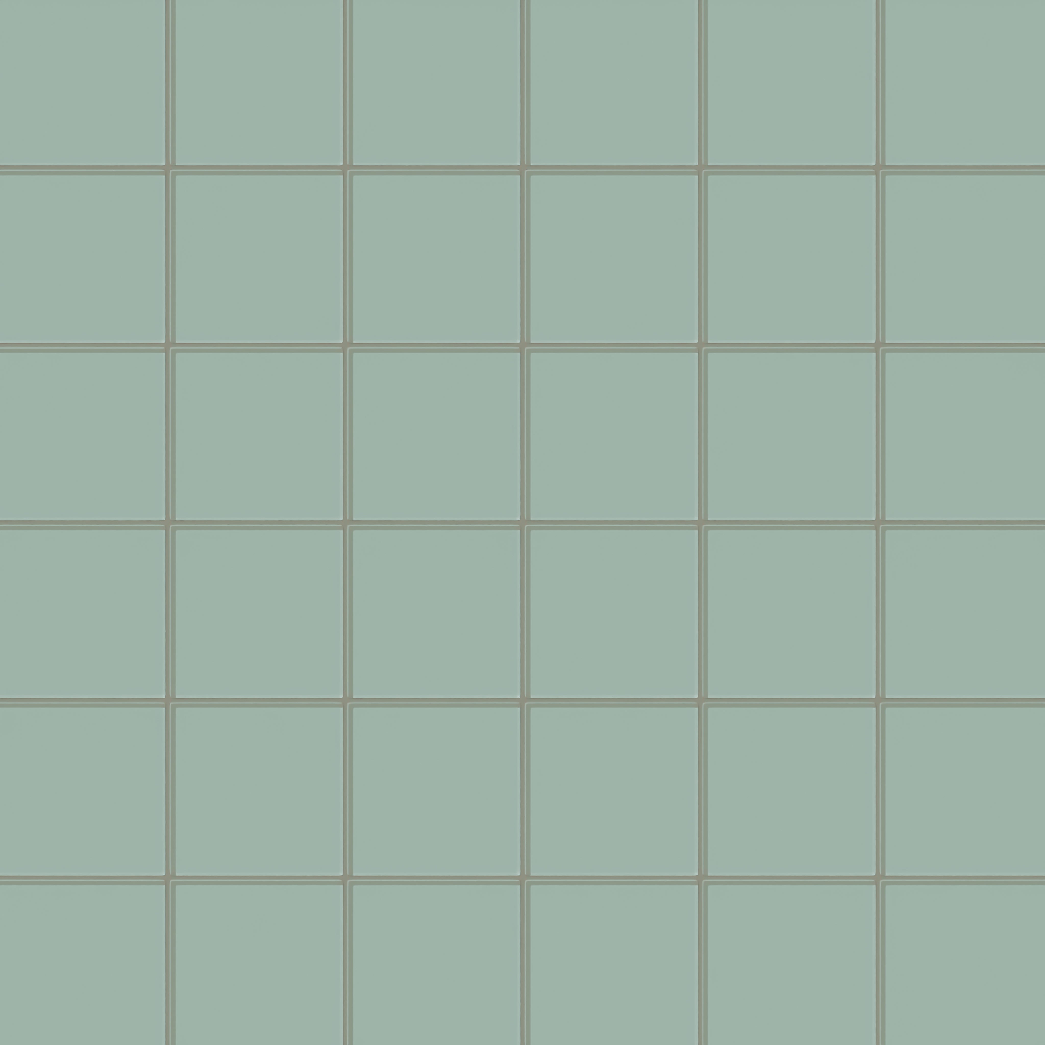 6x6 Glass Tile in Kingfisher Gloss