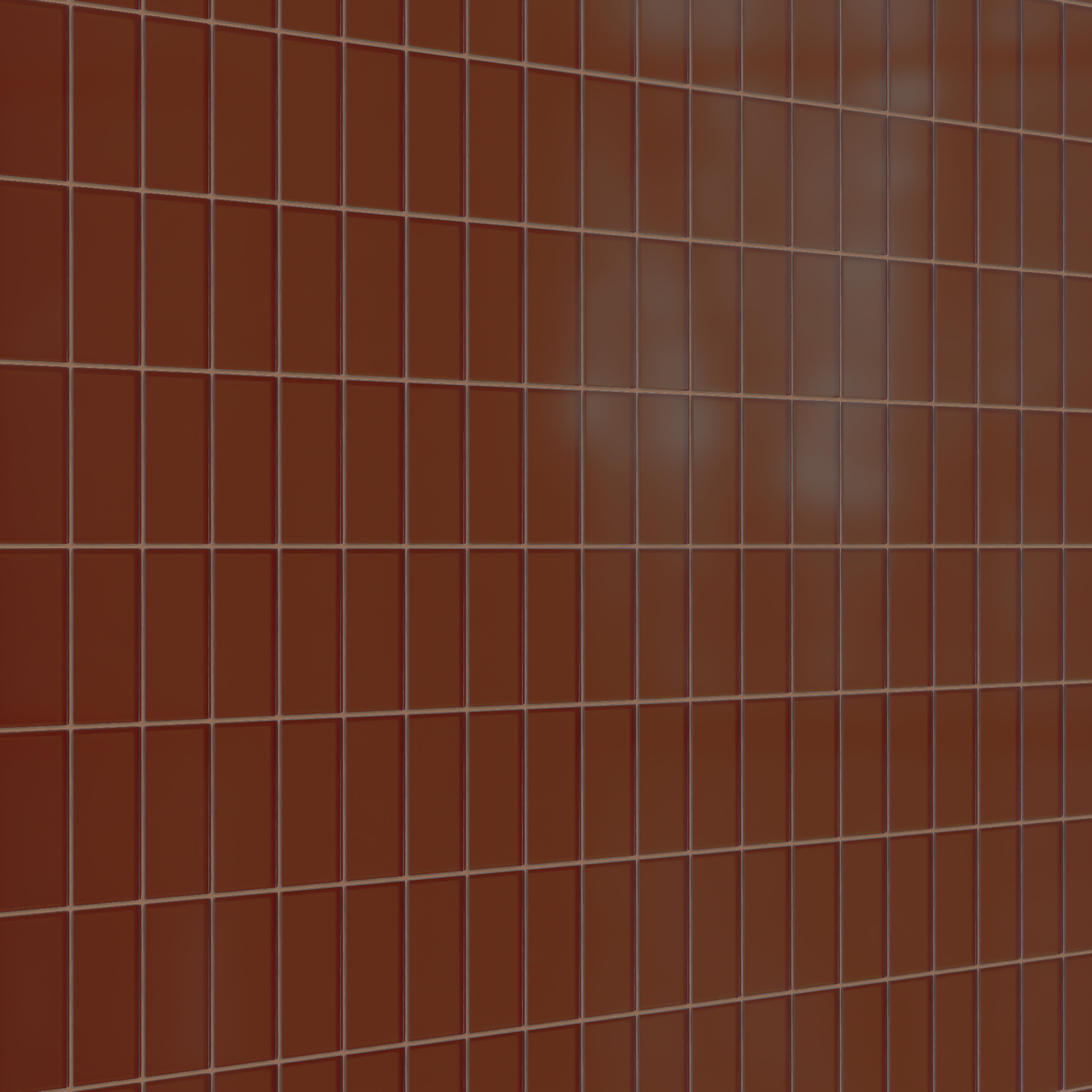3x6 Glass Tile in Pheasant Matte