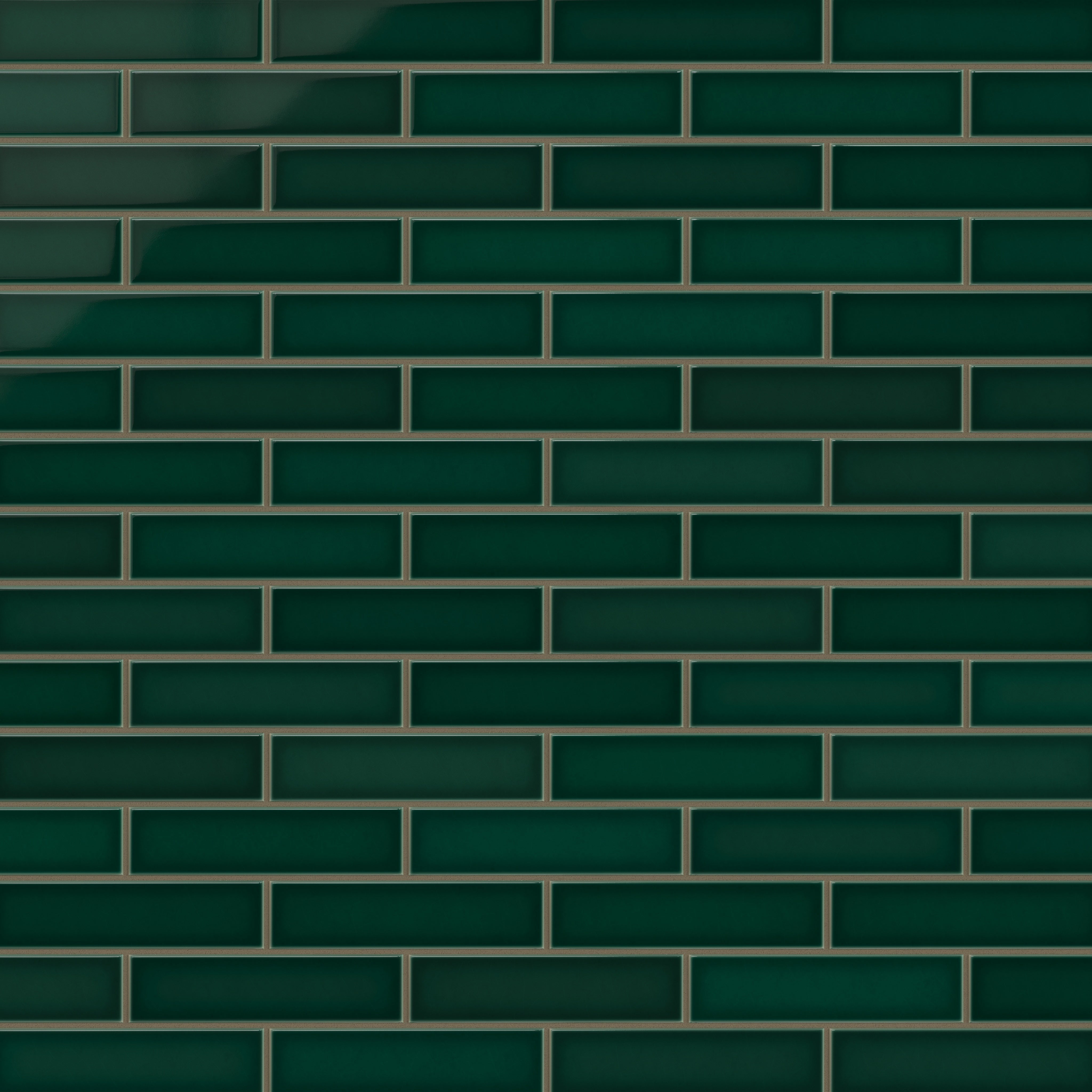 2x8 Original Ceramic Tile in Evergreen Gloss