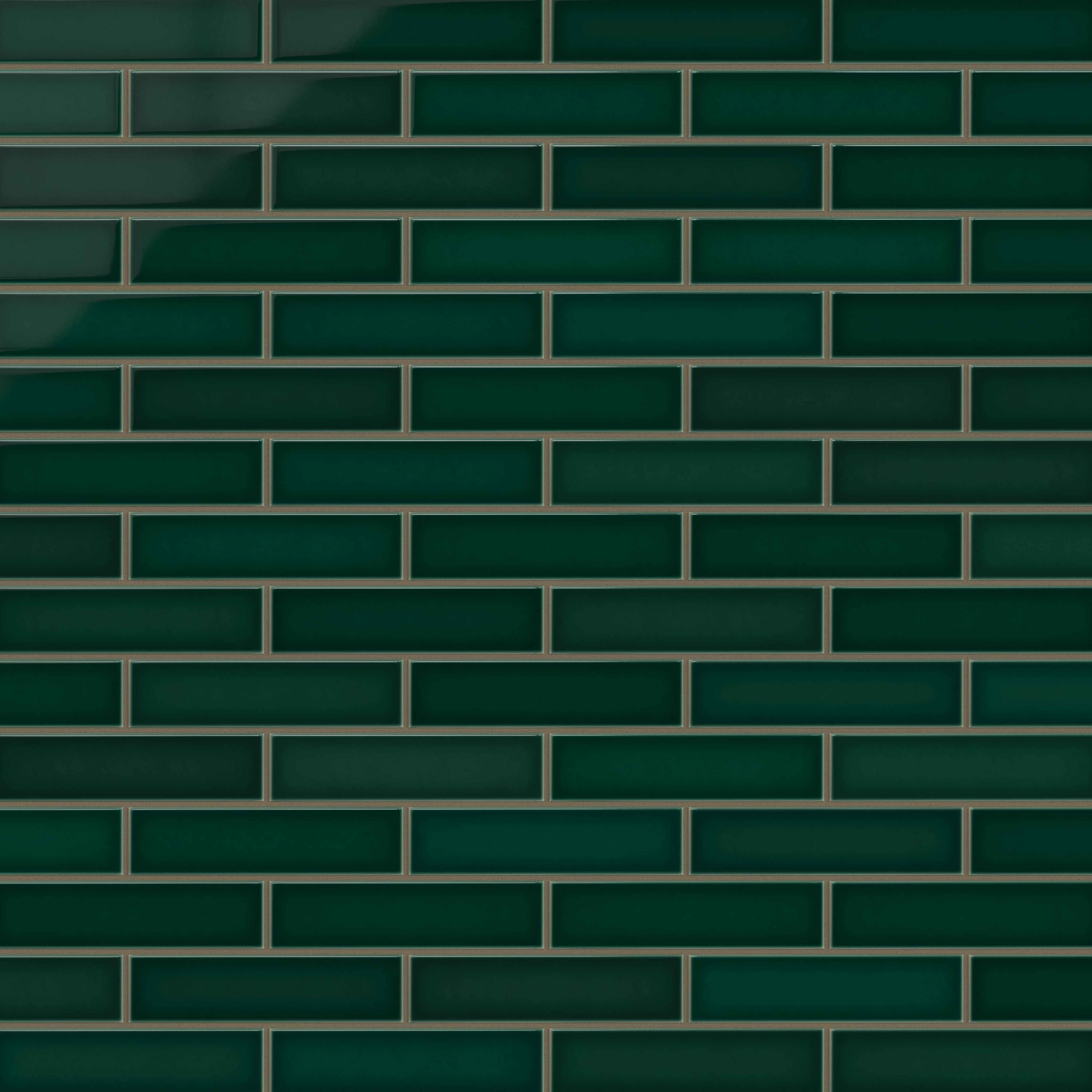 Quick Ship 2x8 Original Ceramic Tile in Evergreen Gloss
